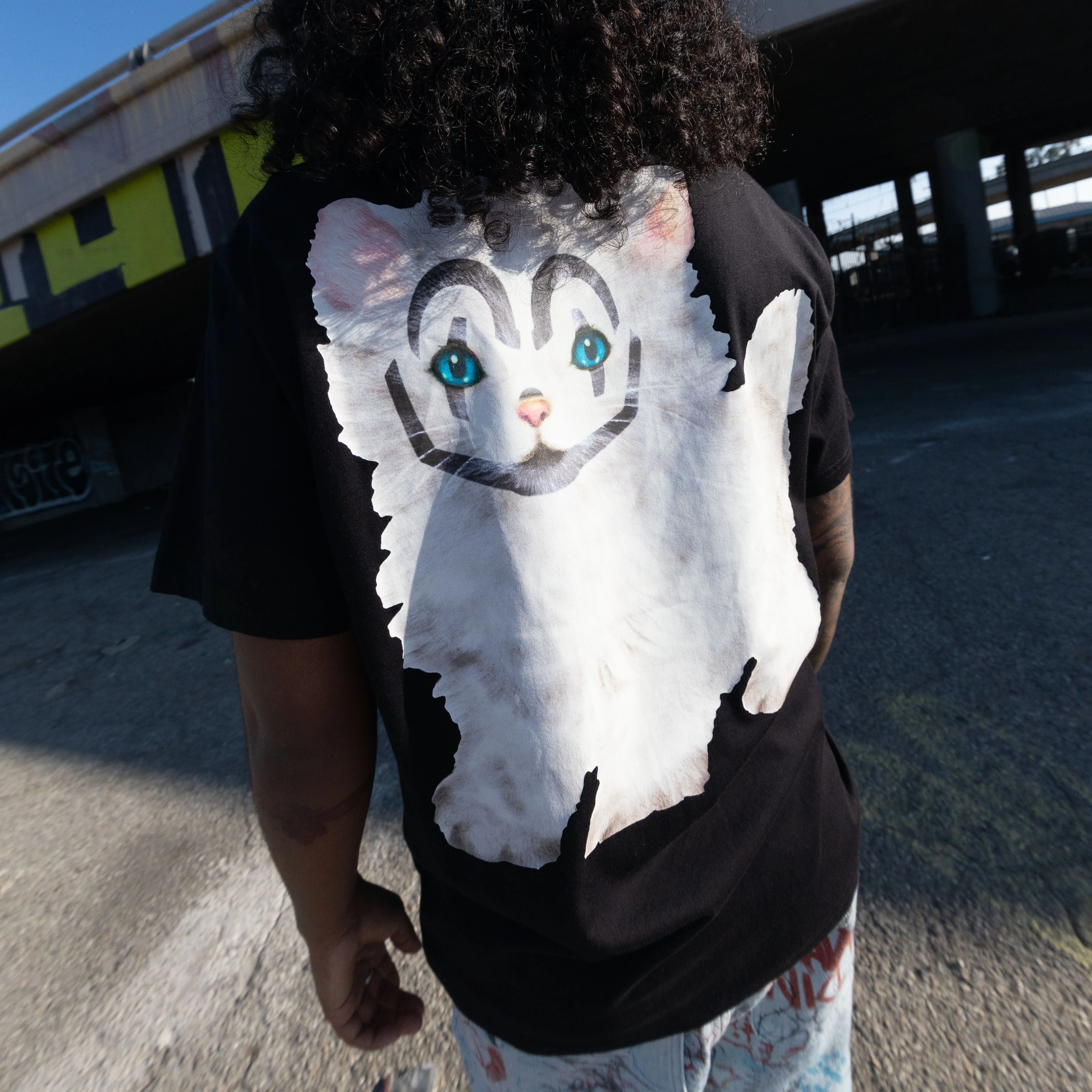 Pet Me Im Cute Tee (Black) - Image 6