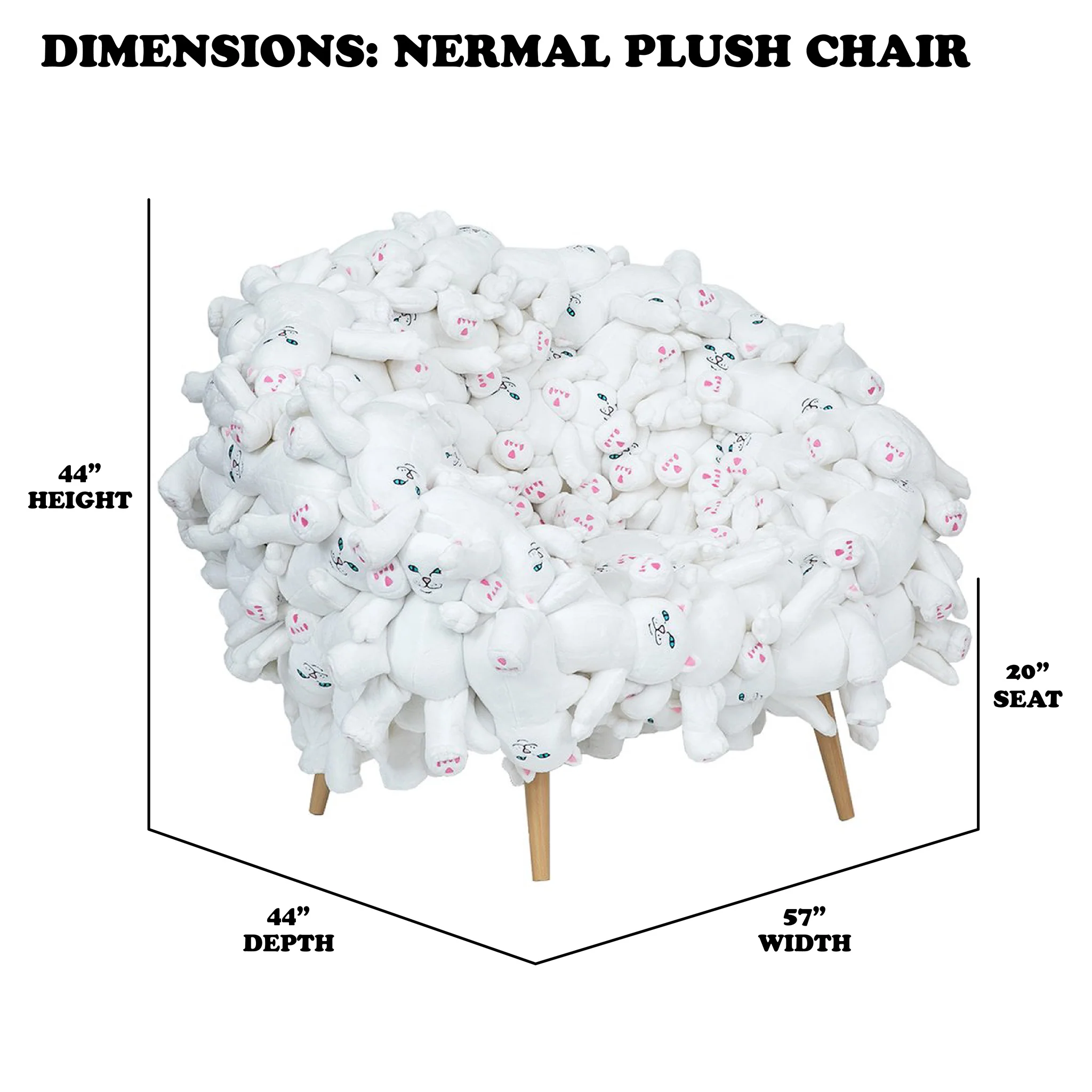 Nerm Plush Chair - Image 3