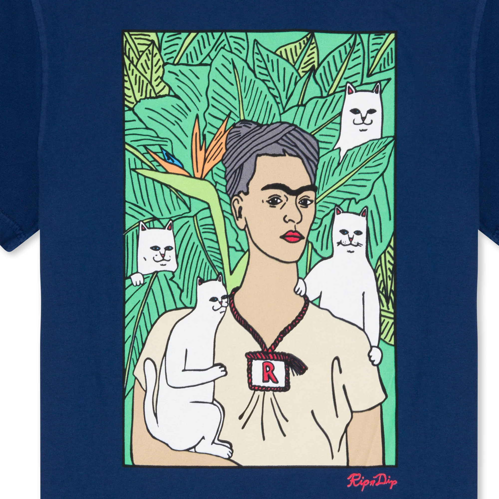 Nermal Portrait Tee (Navy) - Image 4