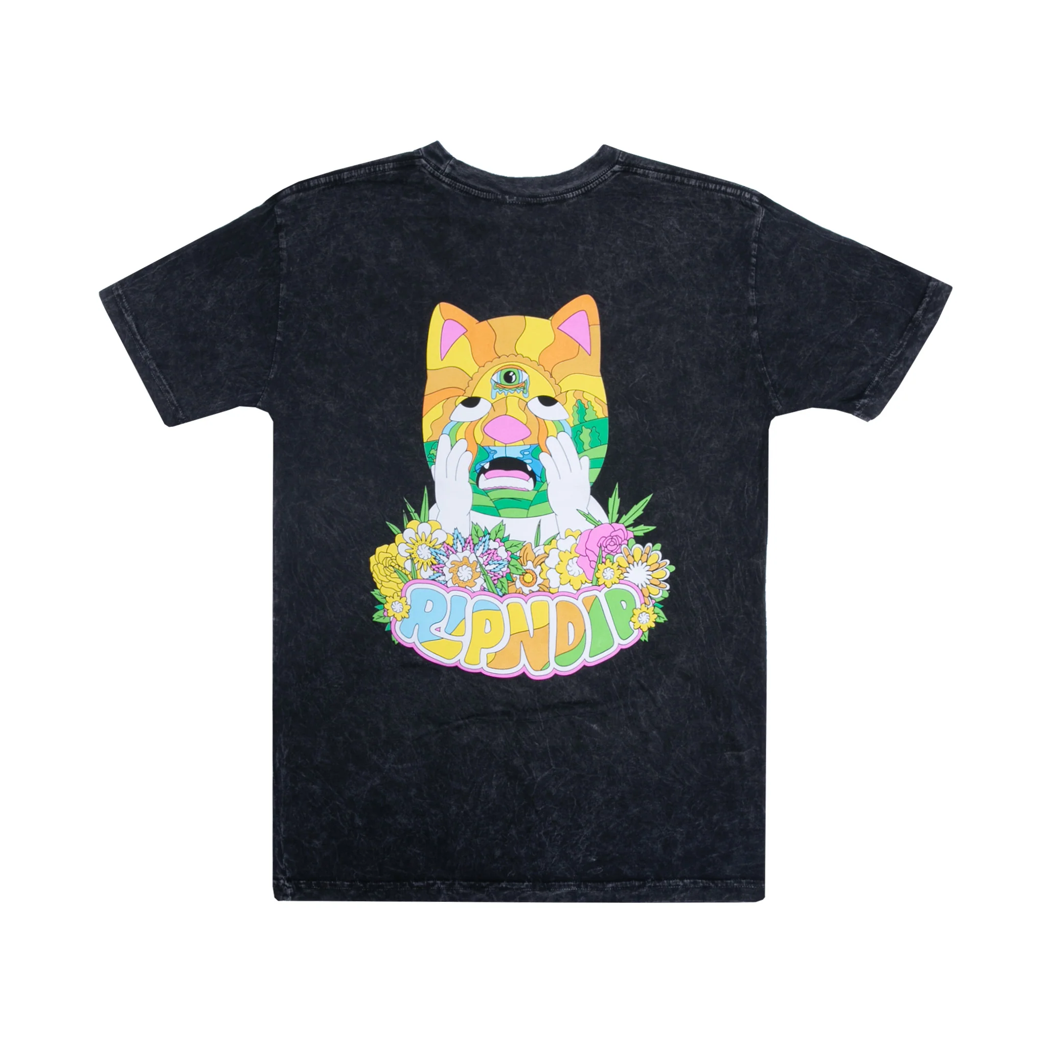 Pretty Sad Tee (Black Mineral Wash)