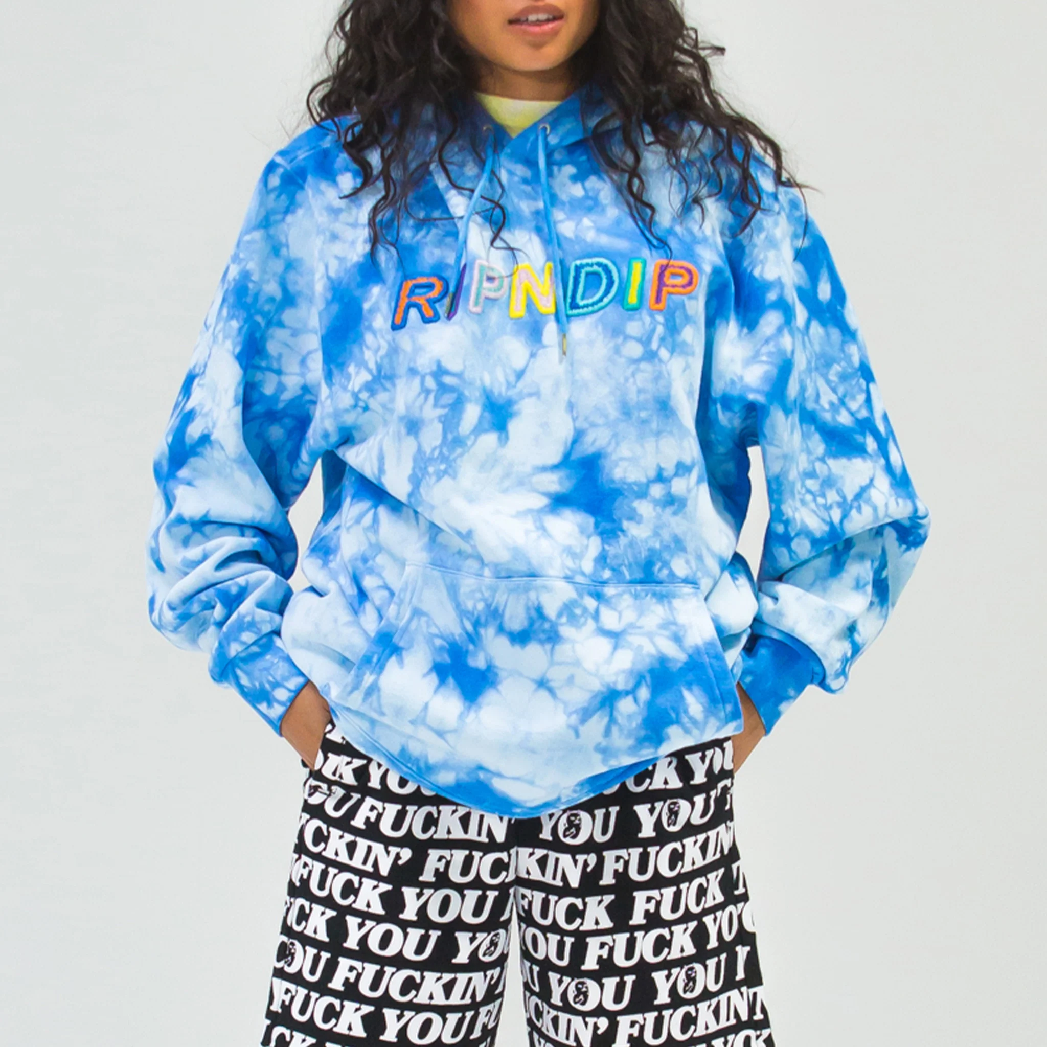 Prisma Hoodie (Blue Lightning Wash) - Image 2
