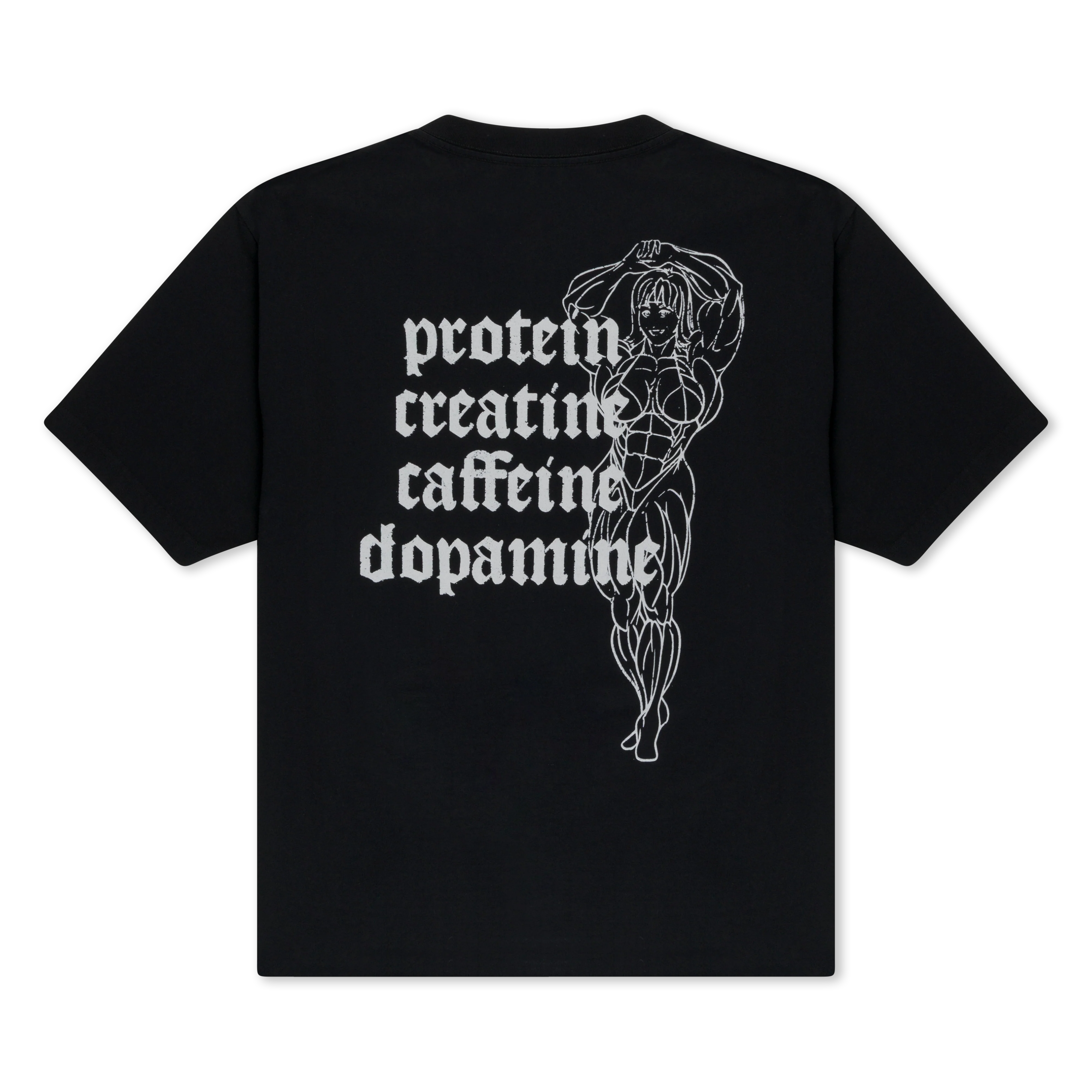 Protein Cropped Tee (Black) - Image 5