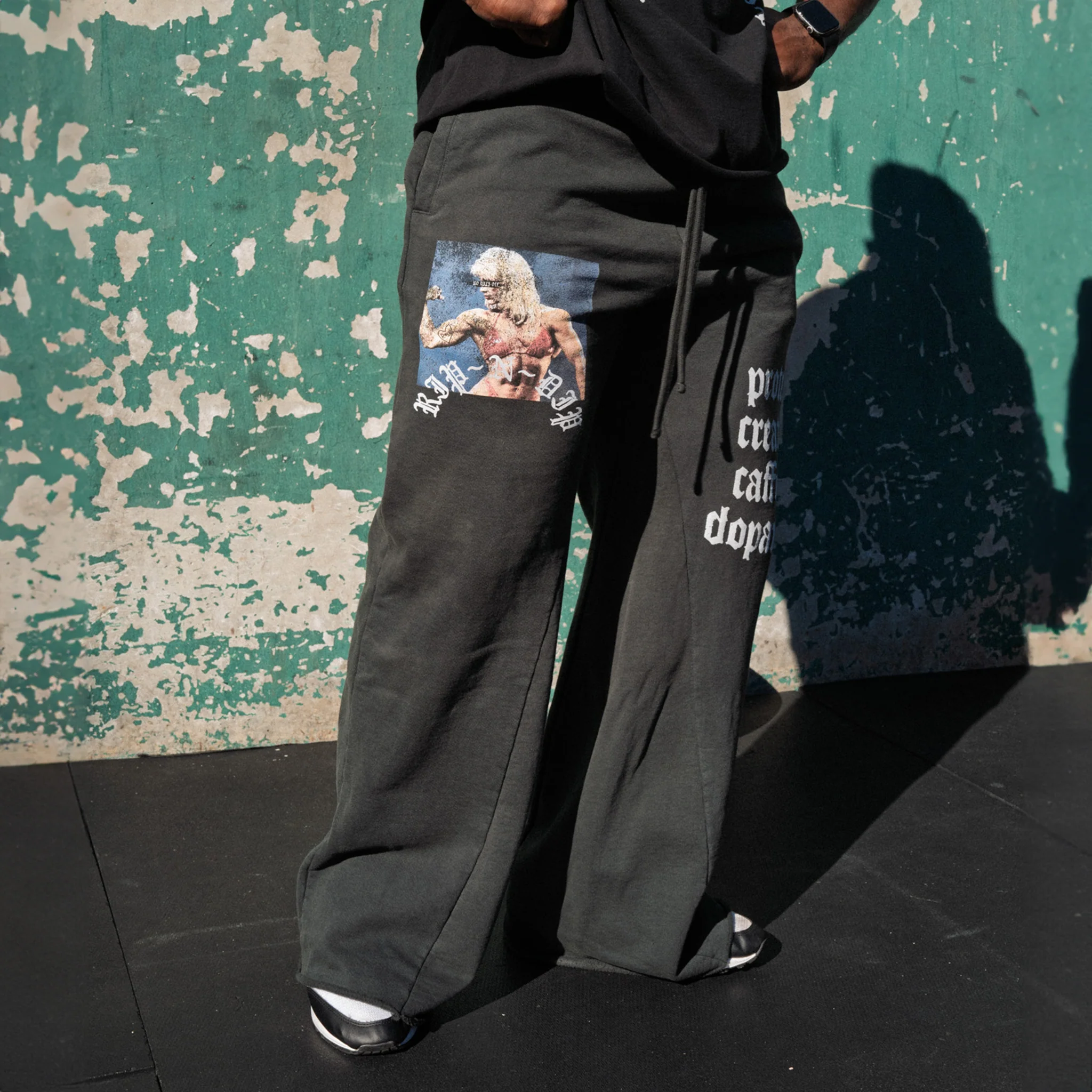 Protein Straight Leg 500GSM Sweatpants (Gunmetal) - Image 3