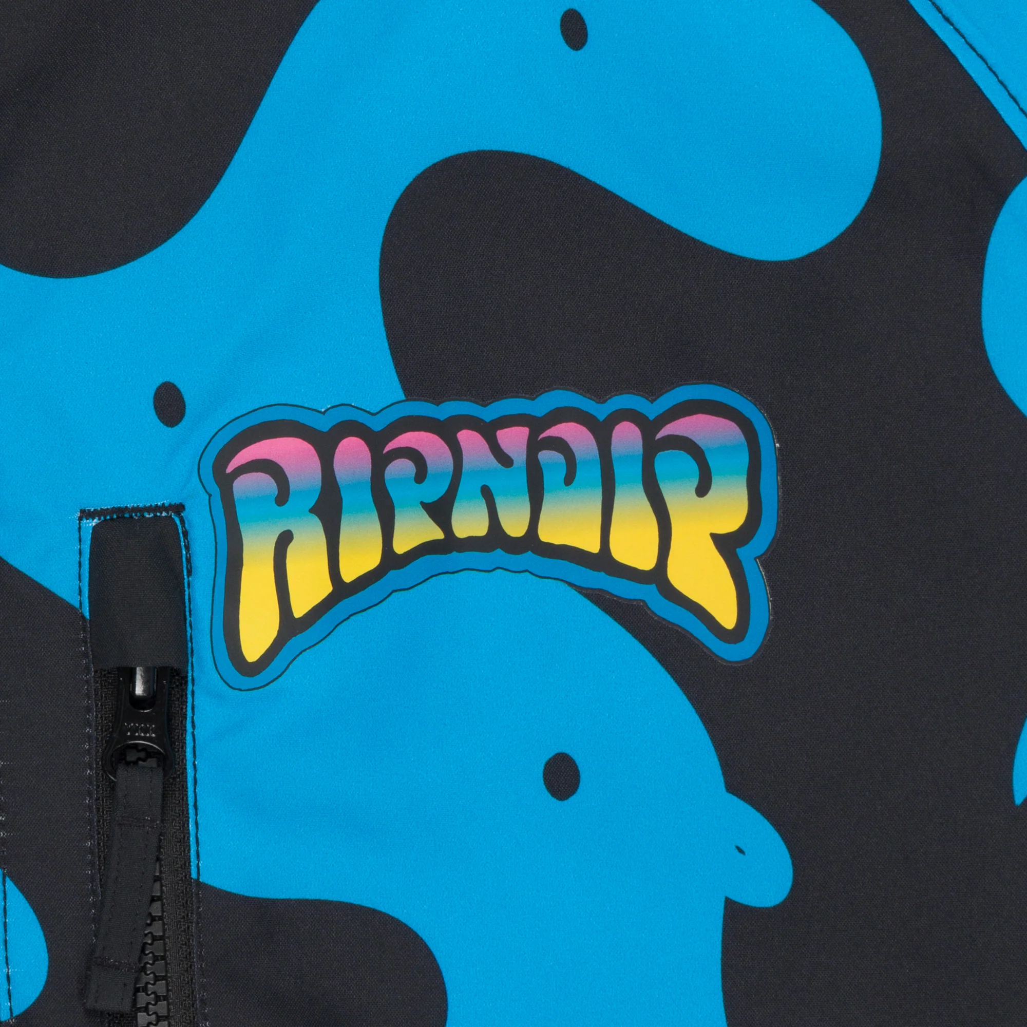 Psychedelic 2.0 Snowboard Jacket (Black / Blue) - Image 6