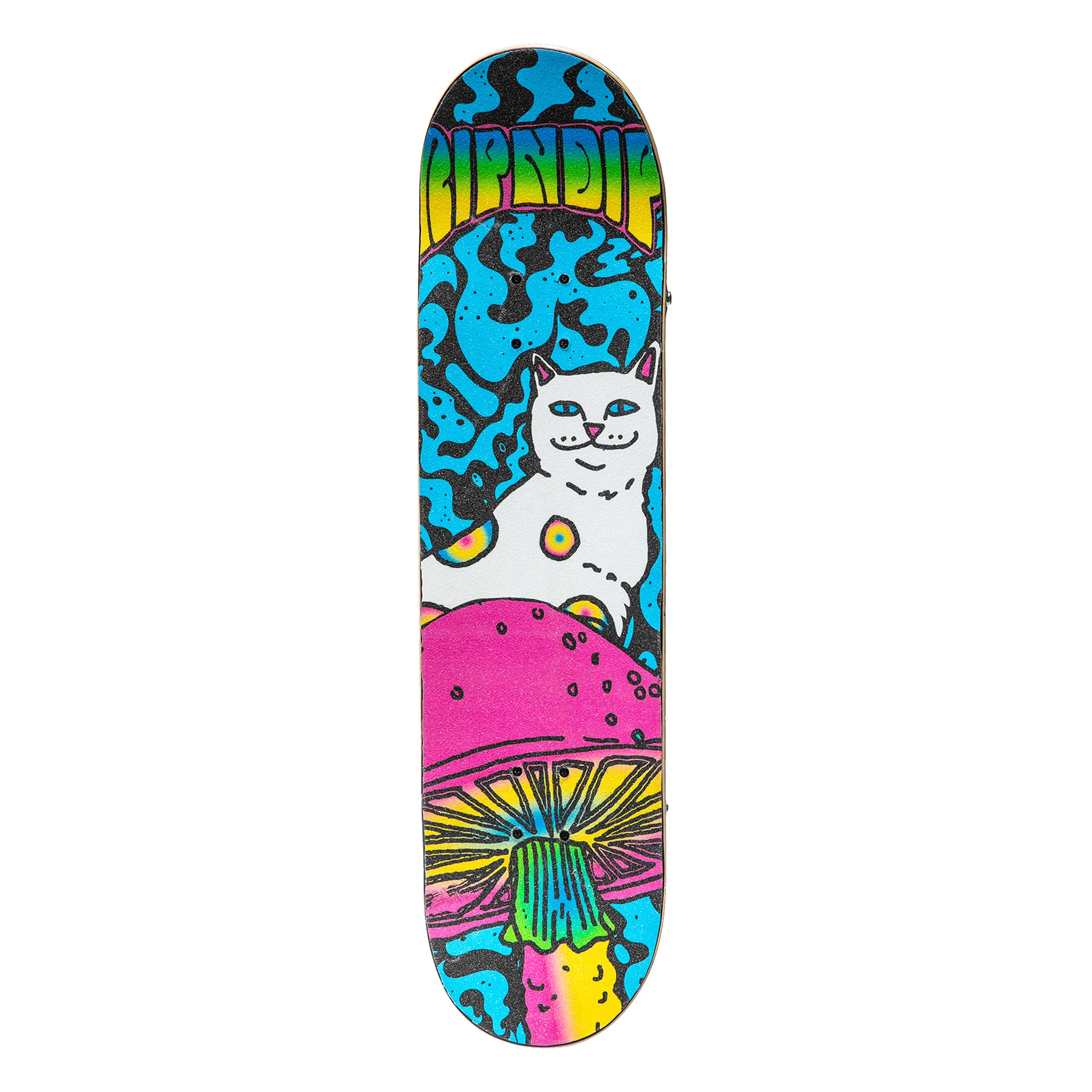 Psychedelic Complete Skateboard (Blue) - Image 2