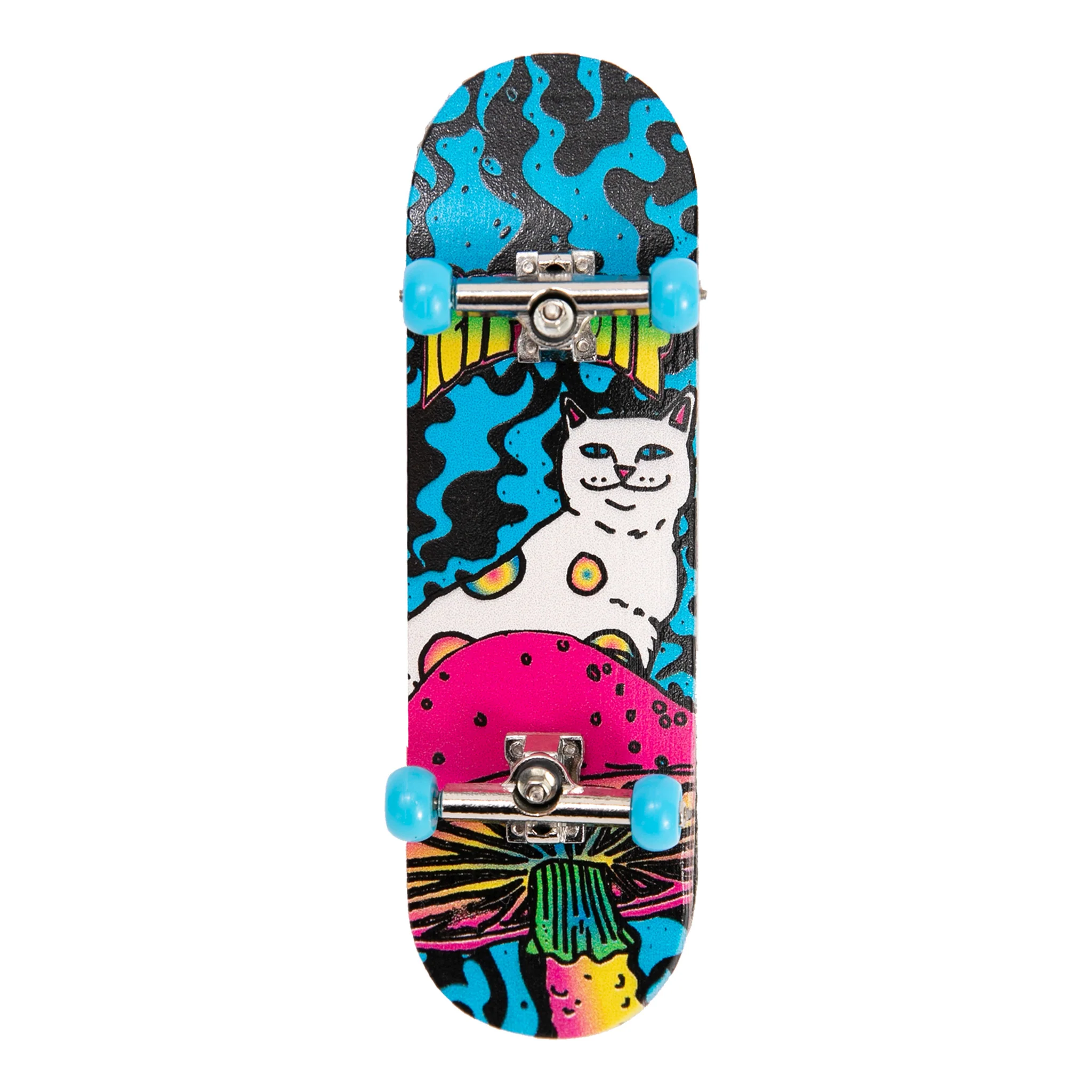 Psychedelic Mini Skateboard (Multi)