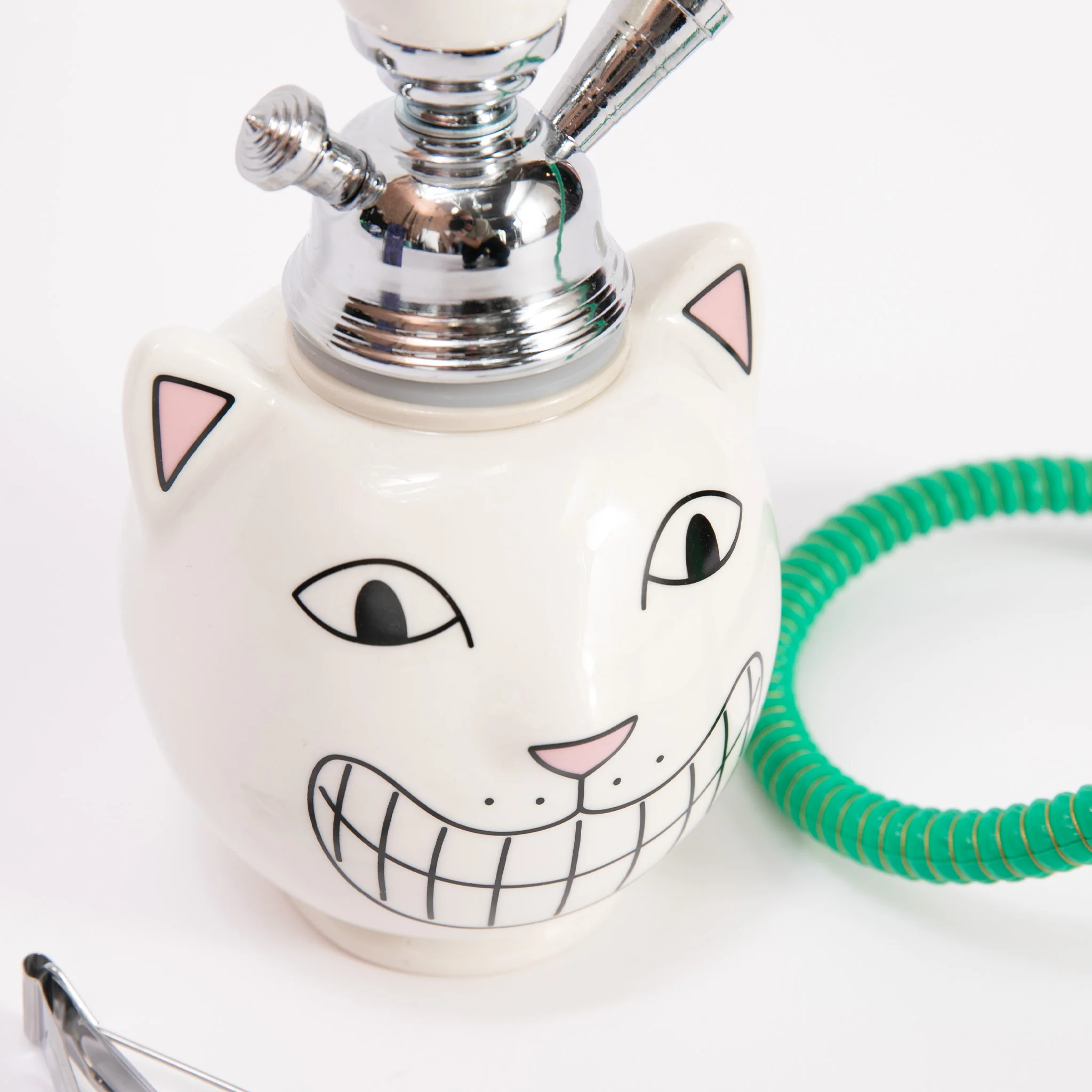 Psychedelic Garden Hookah Set (White) - Image 6