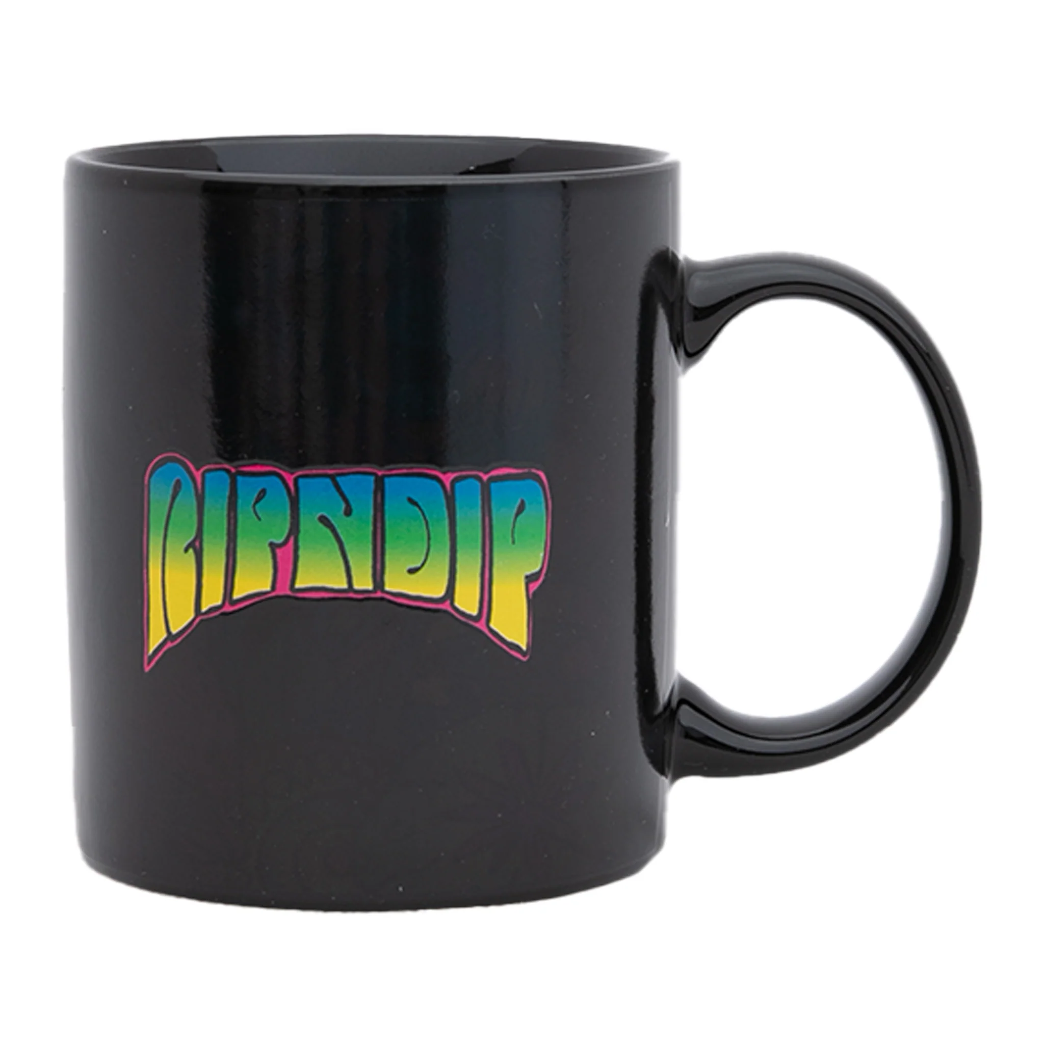 Psychedelic Heat Changing Mug (Black) - Image 2