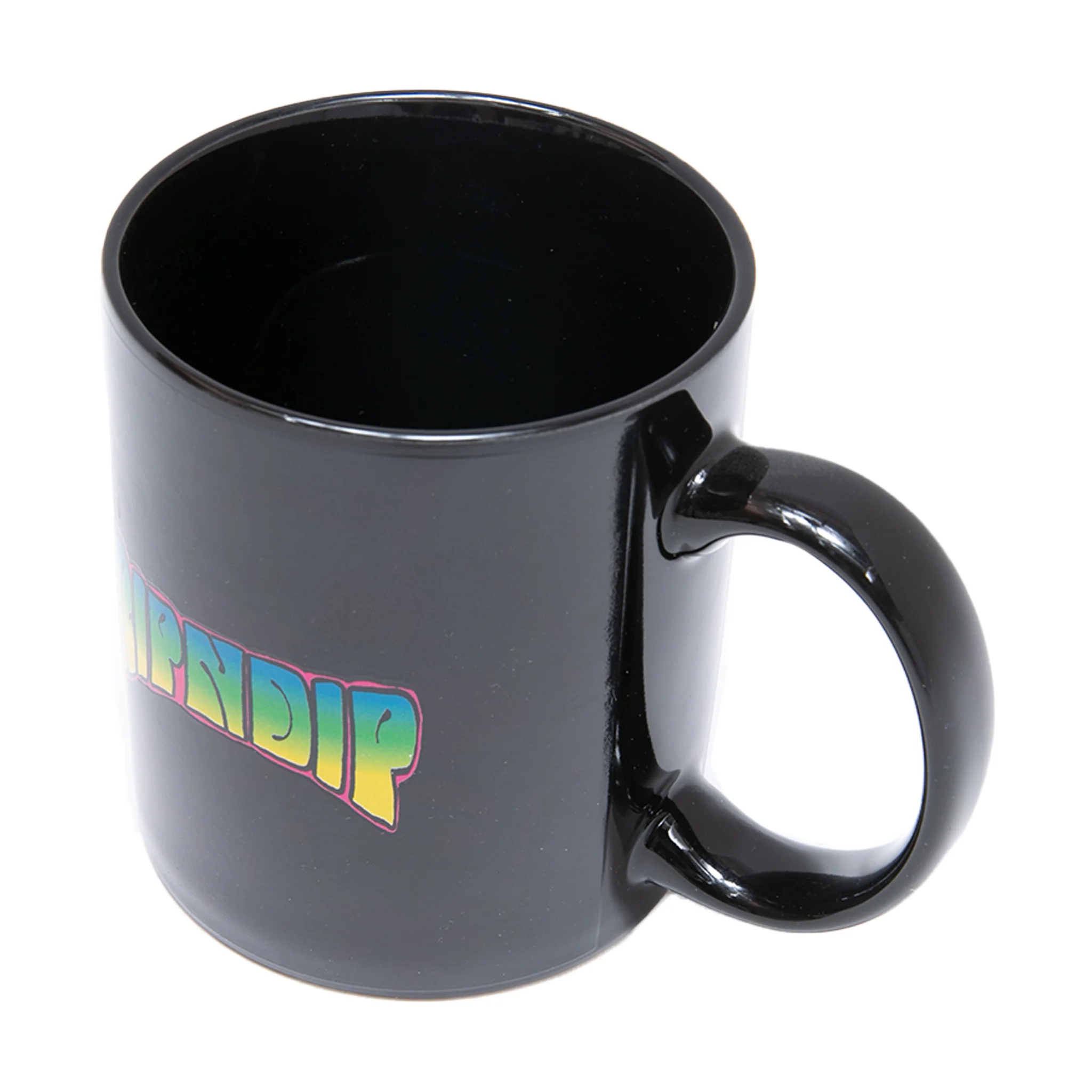 Psychedelic Heat Changing Mug (Black) - Image 4