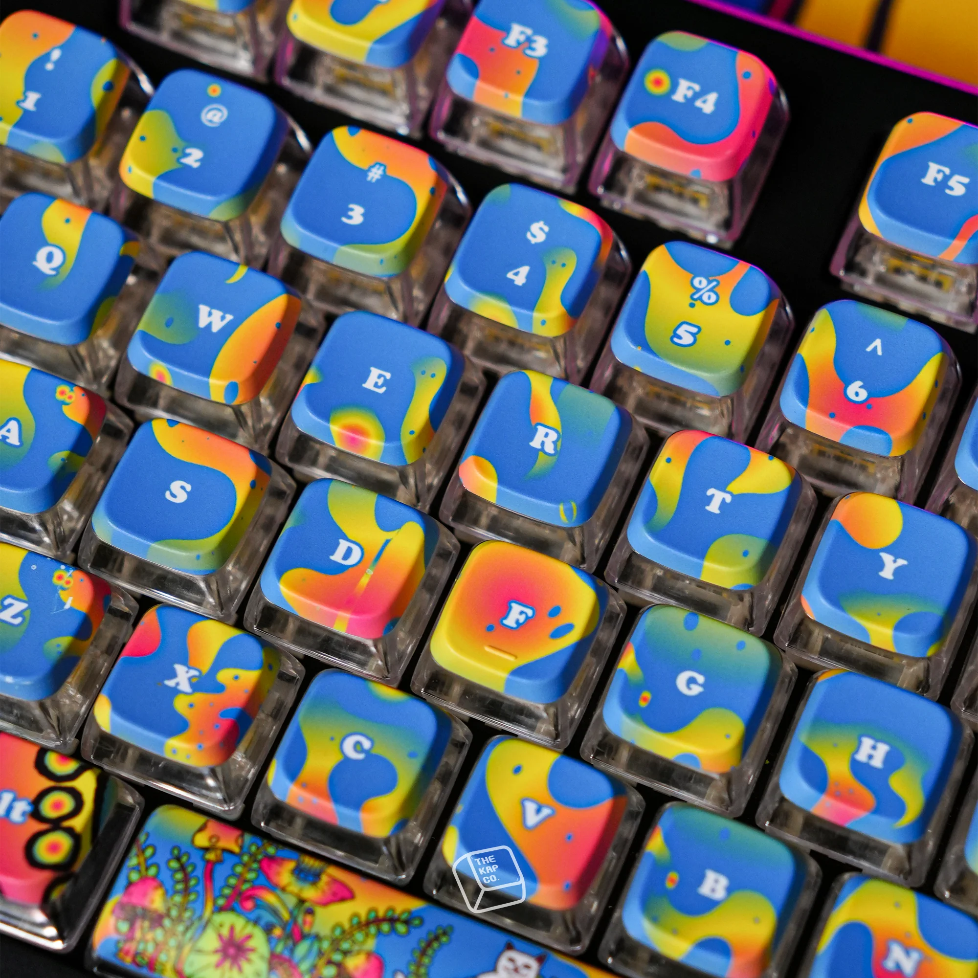 Psychedelic Keyboard Set (Asst) - Image 3