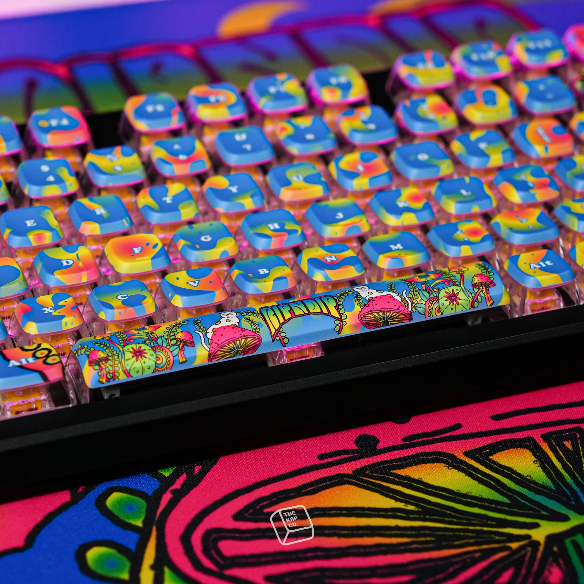 Psychedelic Keyboard Set (Asst) - Image 4