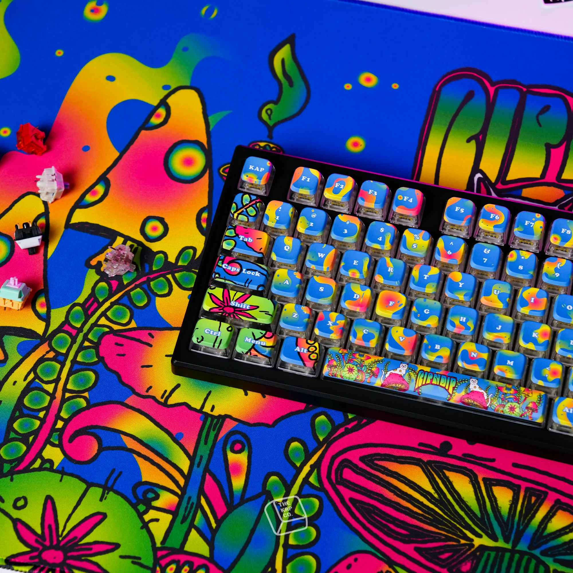 Psychedelic Keyboard Set (Asst) - Image 7