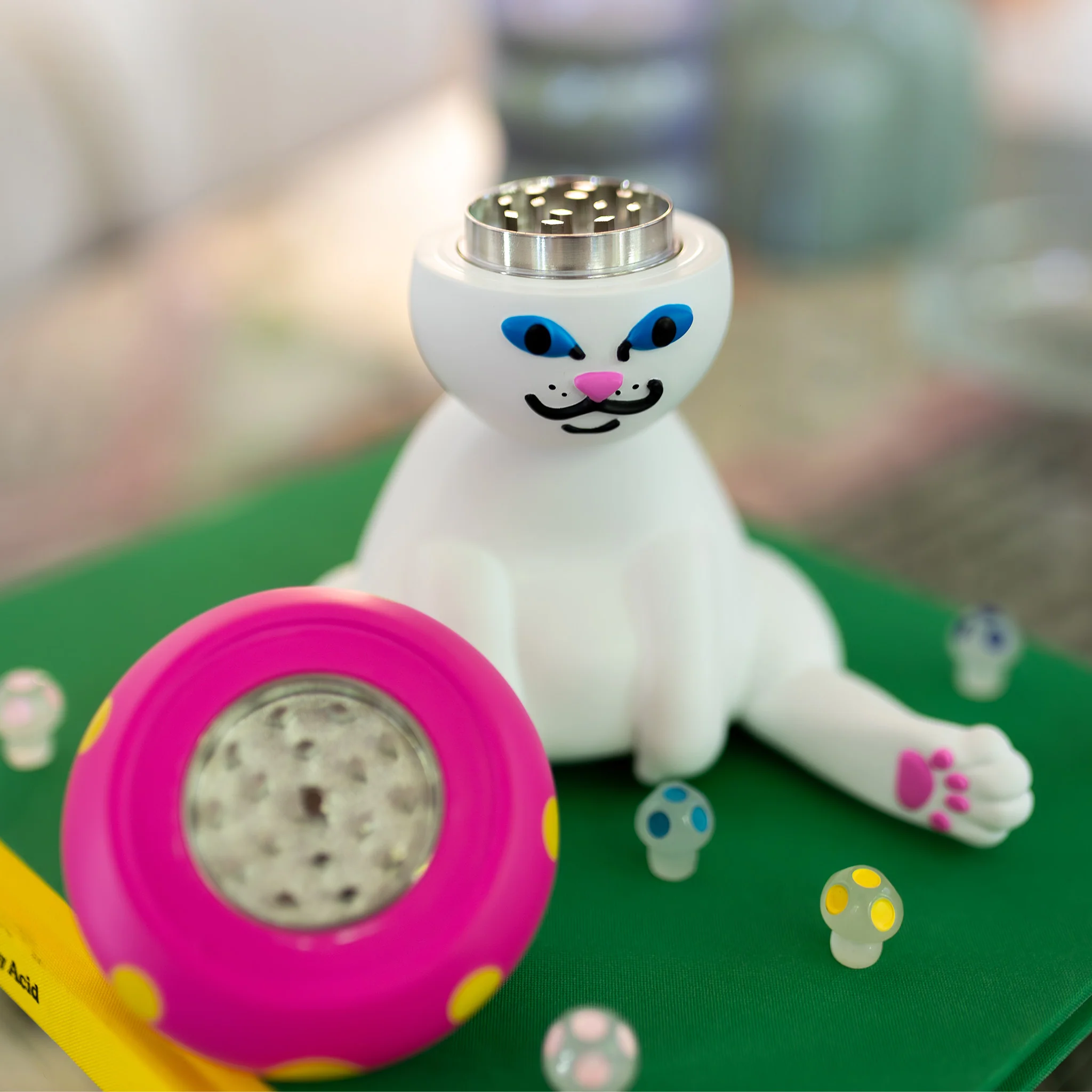 Psychedelic Nerm Grinder (White) - Image 2