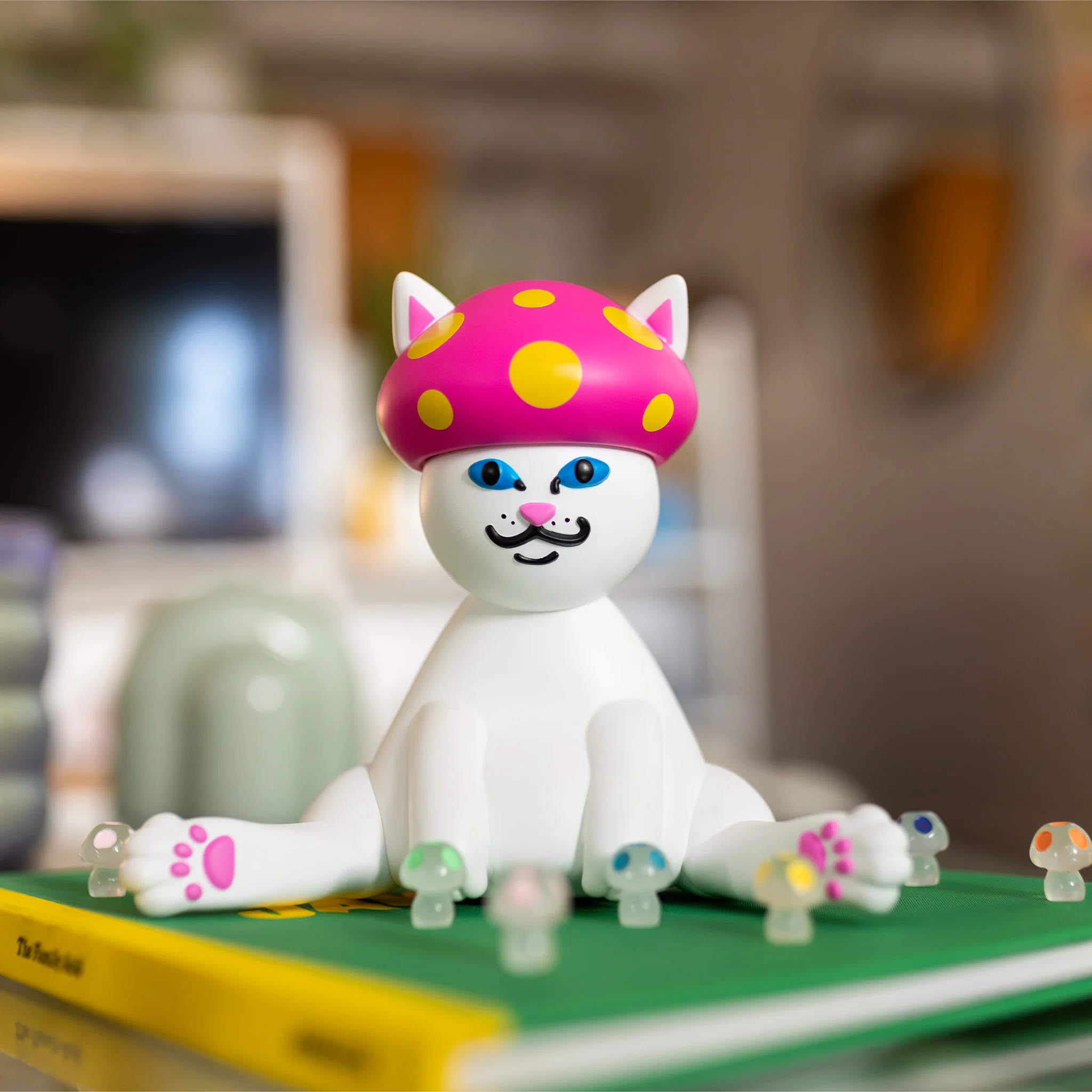 Psychedelic Nerm Grinder (White) - Image 3