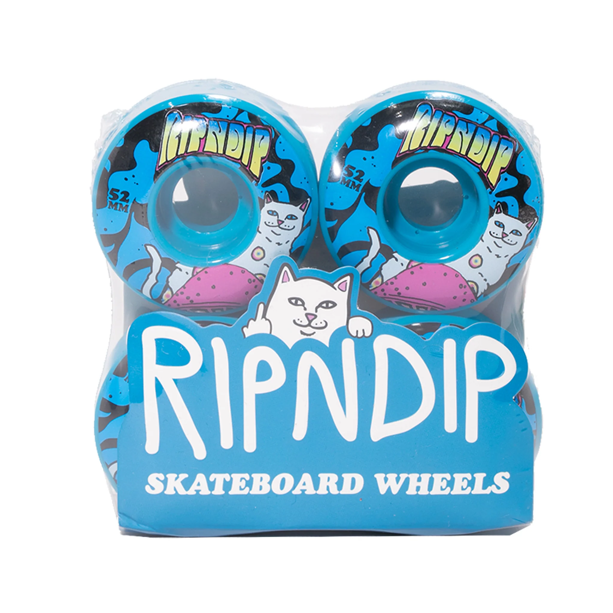 Psychedelic Skate Wheels (Blue) - Image 2