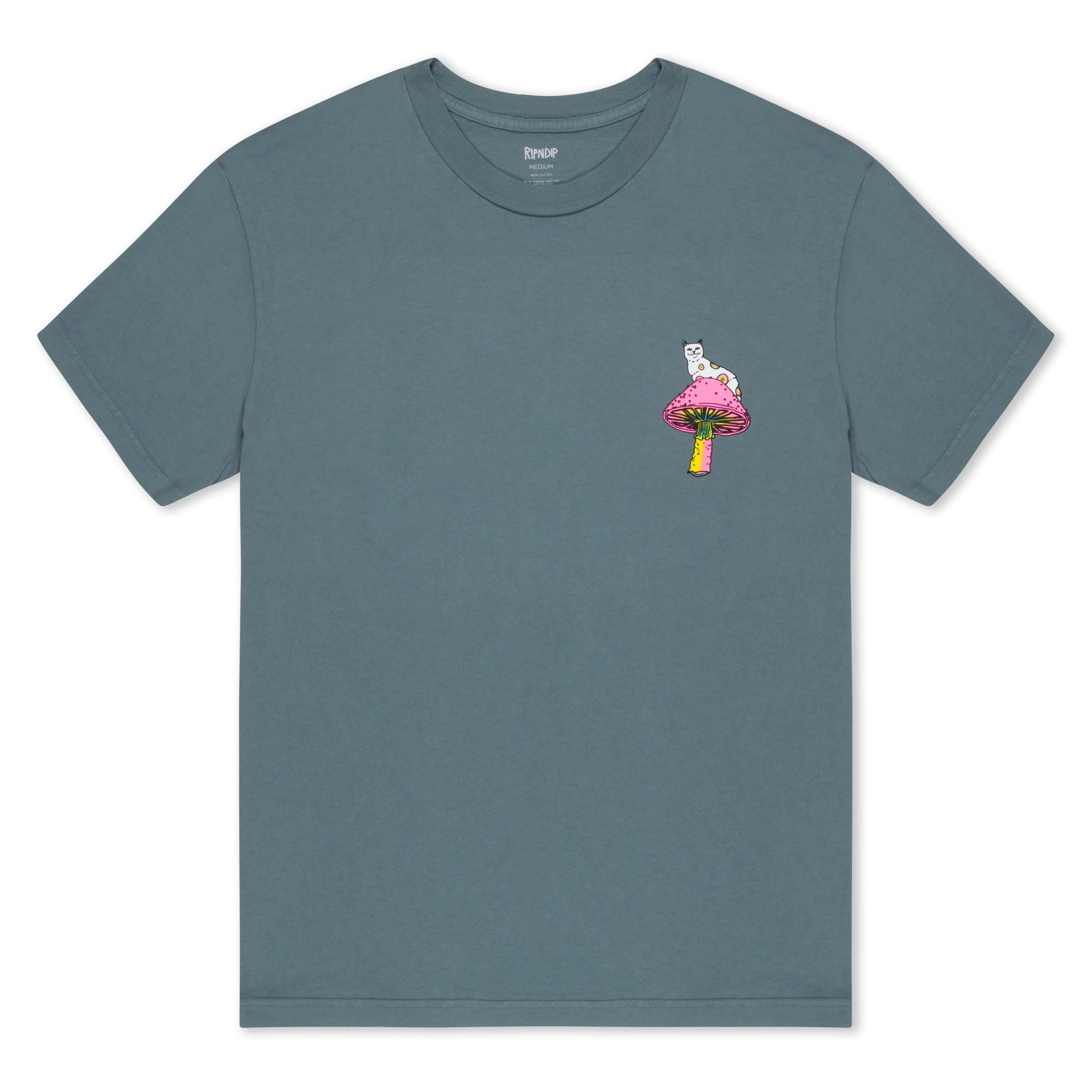 Psychedelic Tee (Light Charcoal) - Image 3