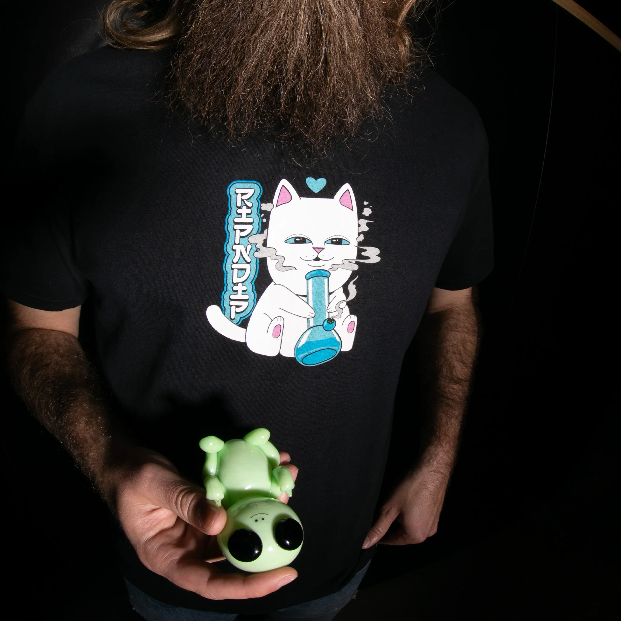 Puff Puff Tee (Black) - Image 2