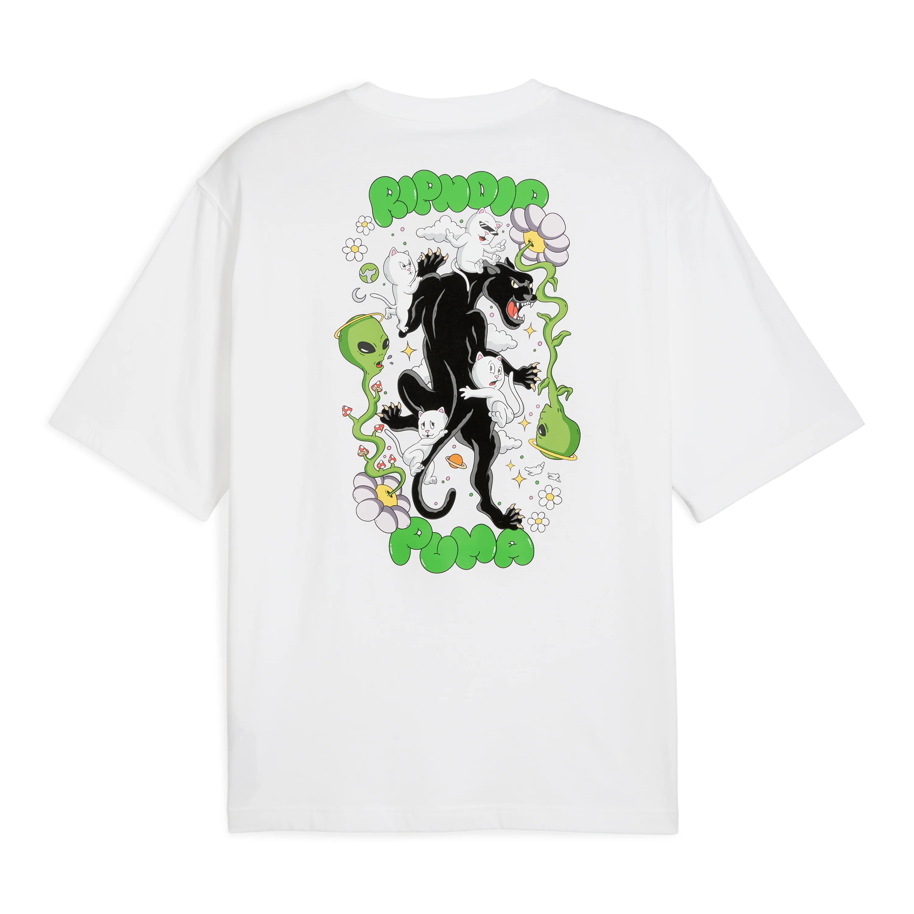 PUMA X RIPNDIP Boxy Graphic Tee (Puma White)