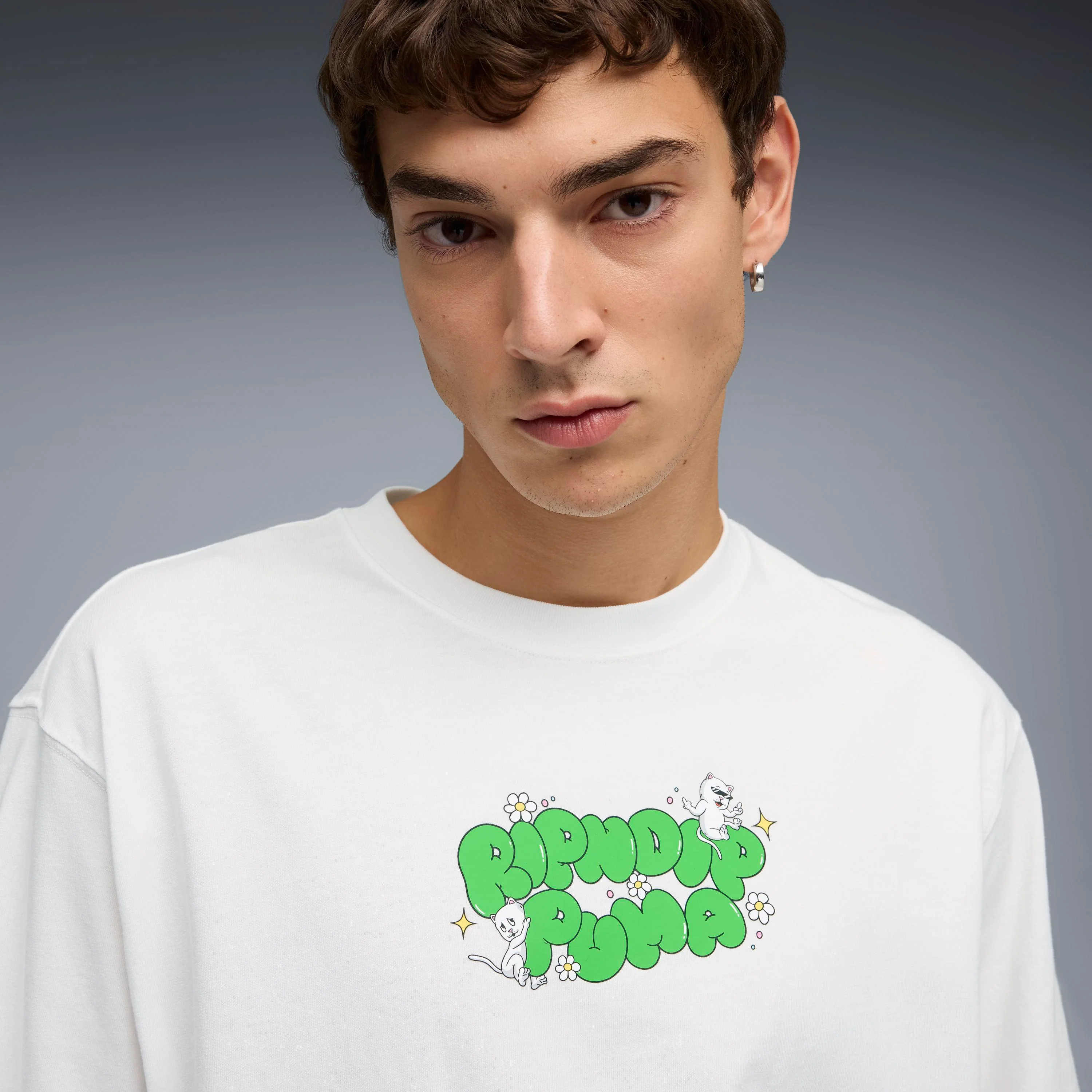 PUMA X RIPNDIP Boxy Graphic Tee (Puma White) - Image 6