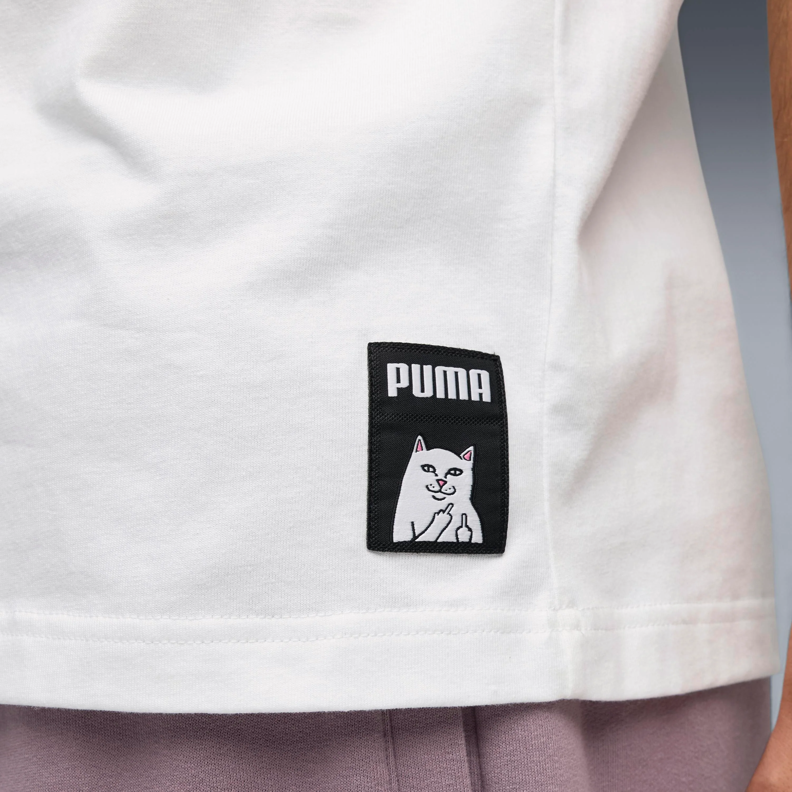 PUMA X RIPNDIP Boxy Graphic Tee (Puma White) - Image 7