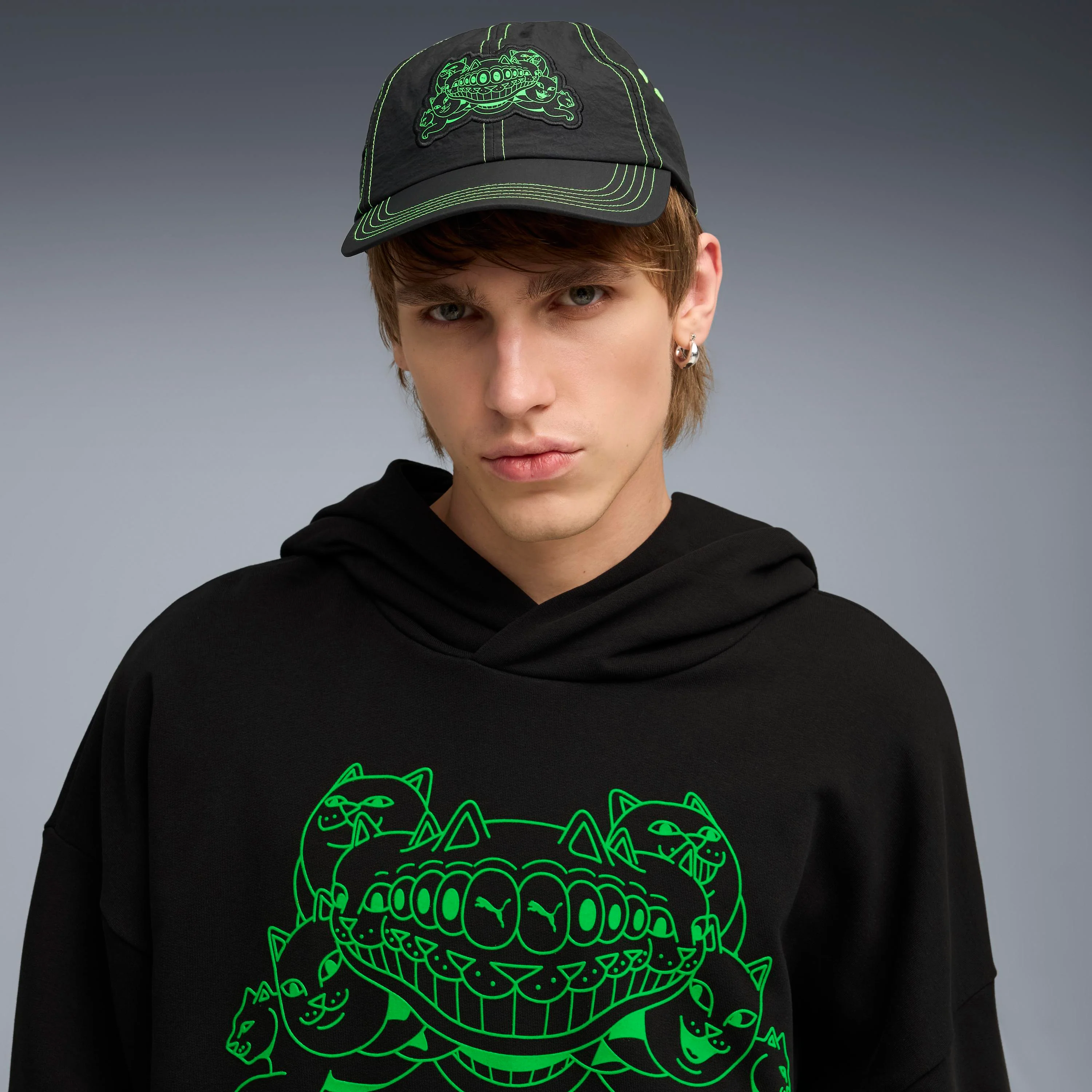 PUMA x RIPNDIP Dad Cap (Puma Black) - Image 2