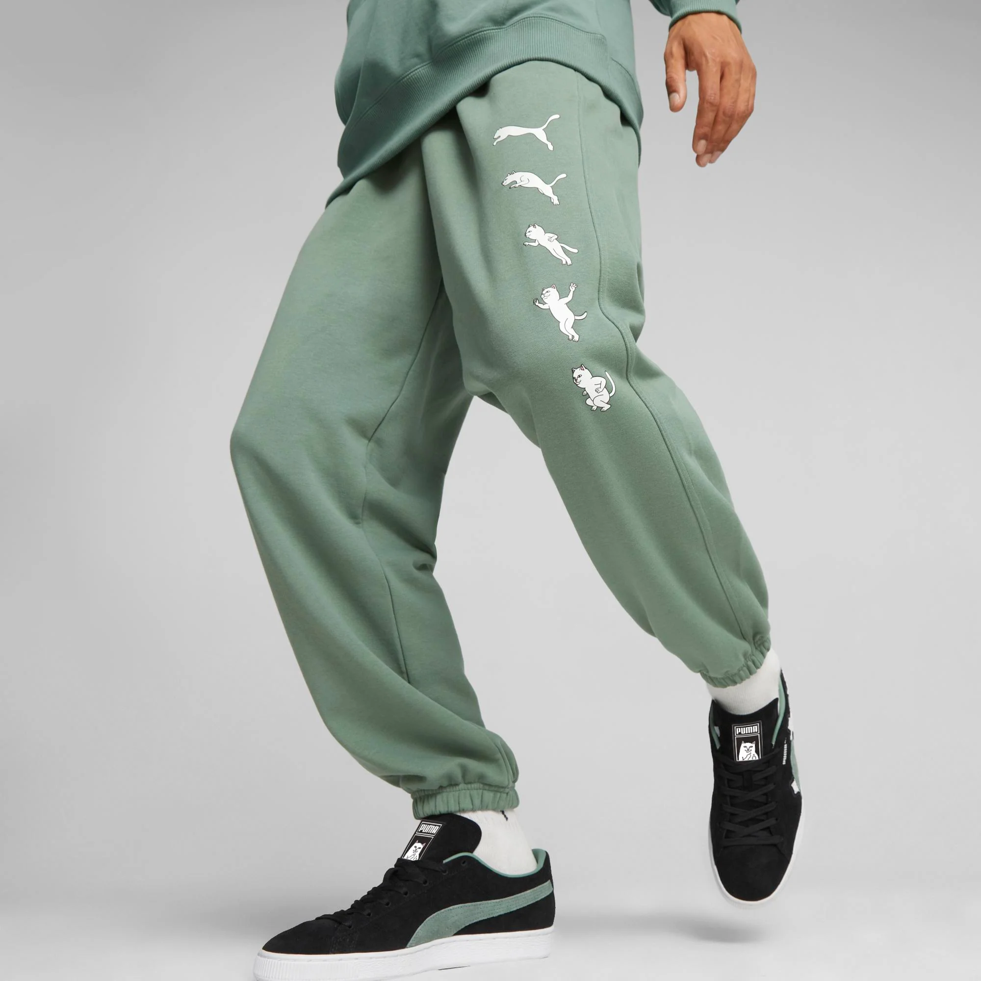 PUMA X RIPNDIP Morph Sweatpants (Eucalyptus) - Image 2