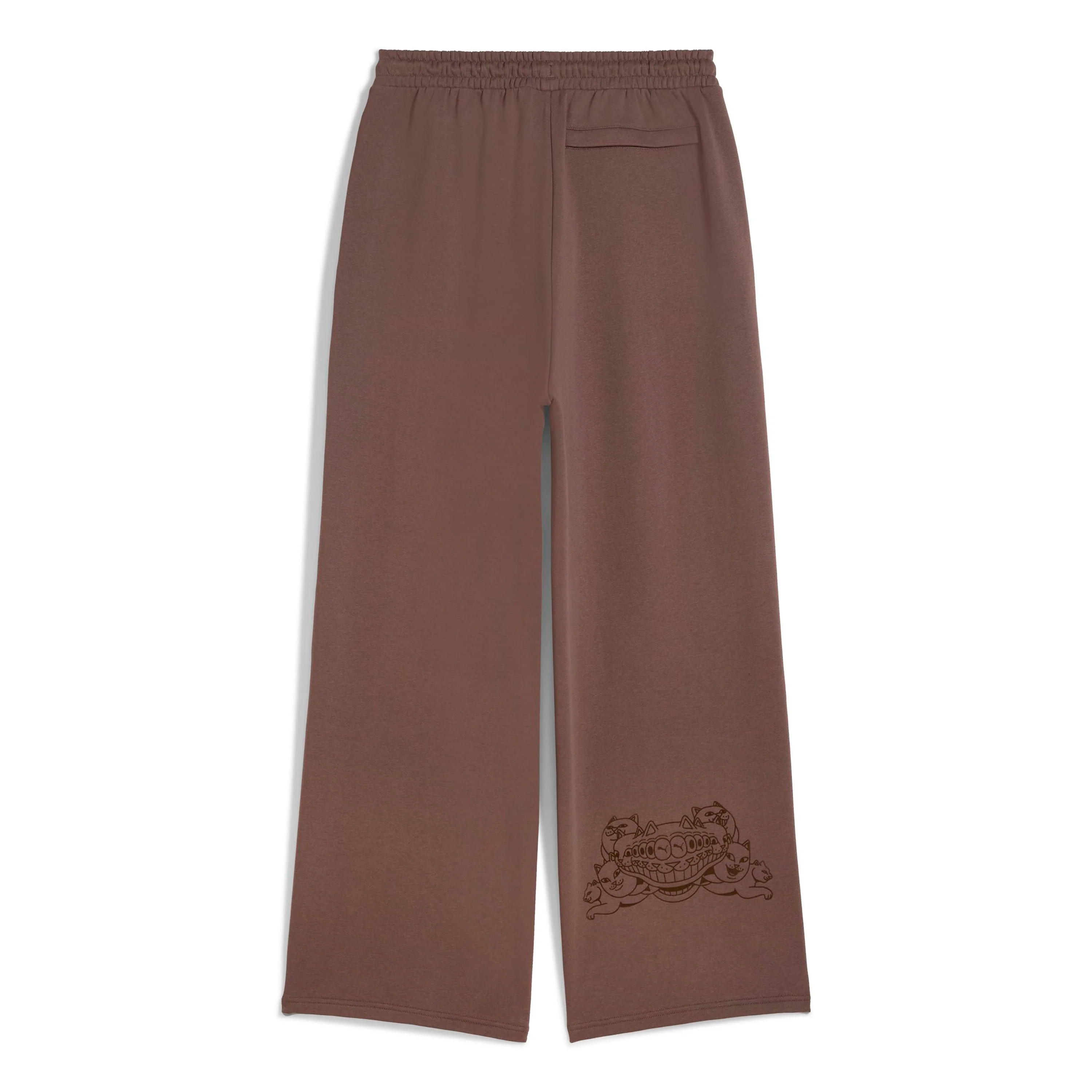 PUMA X RIPNDIP Oversized Wide Sweatpants (Flat Bronze) - Image 7