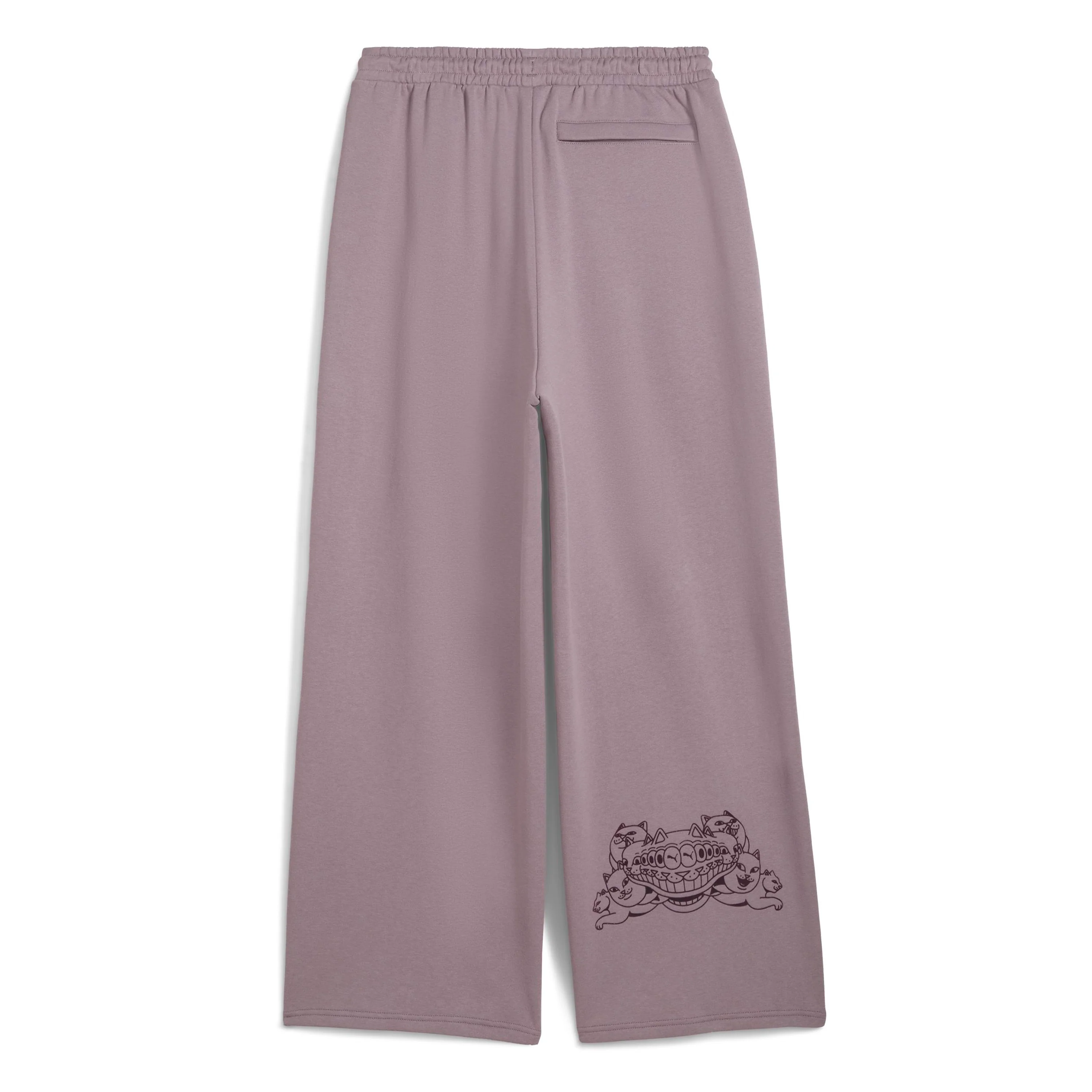 PUMA X RIPNDIP Oversized Wide Sweatpants (Plum Jam) - Image 7
