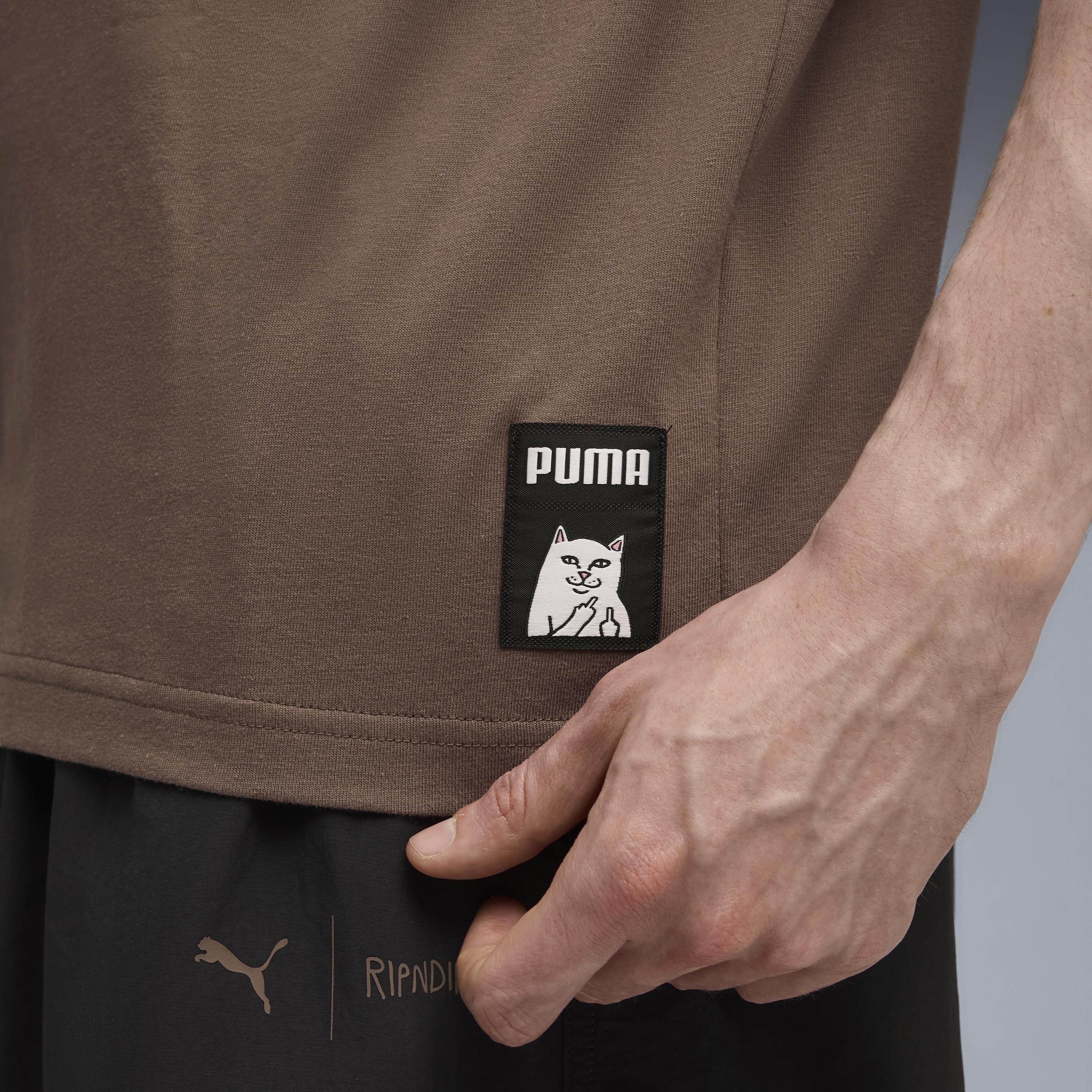 PUMA X RIPNDIP Lord Nermal Pocket Tee (Flat Bronze) - Image 6