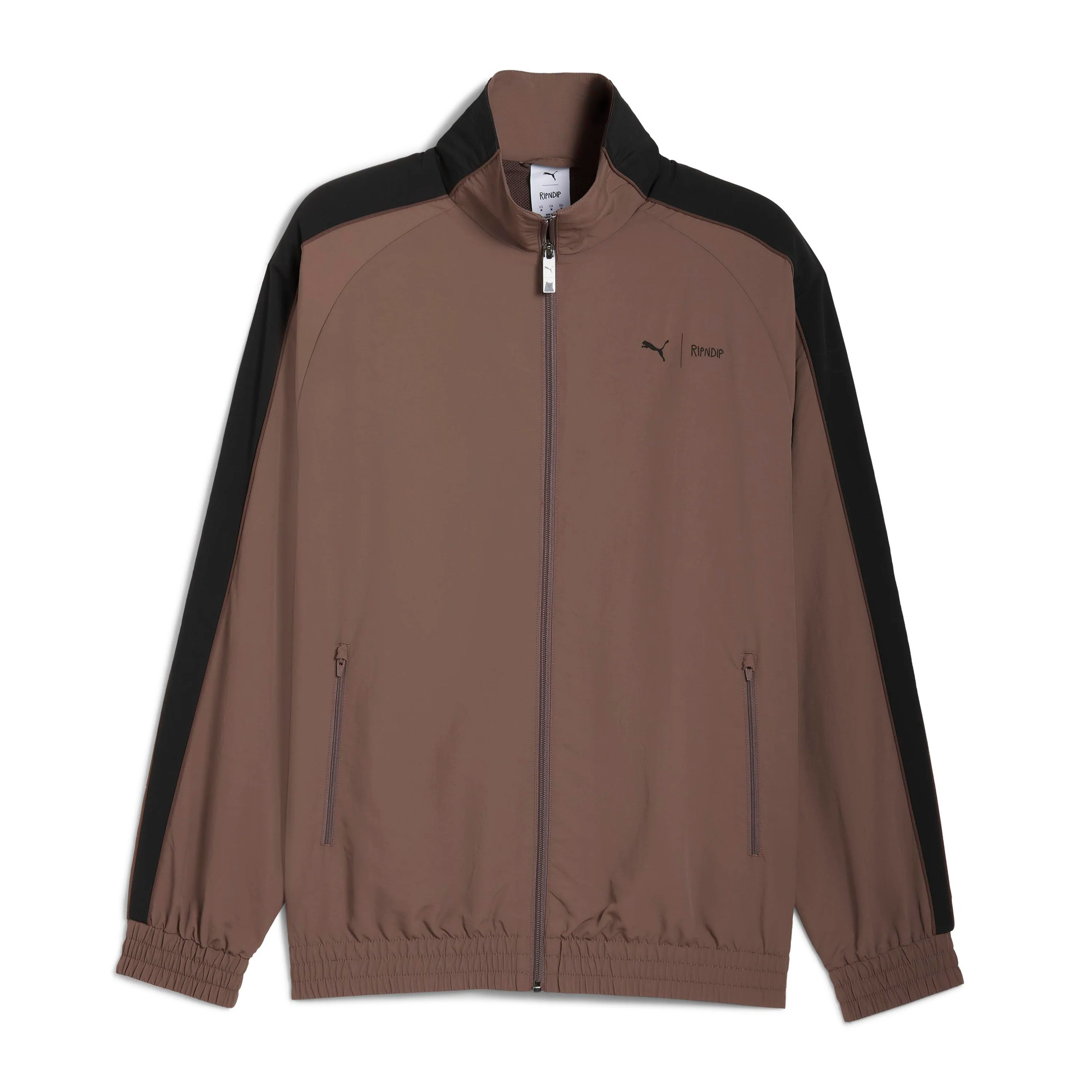 PUMA X RIPNDIP T7 Oversized Track Jacket (Flat Bronze)