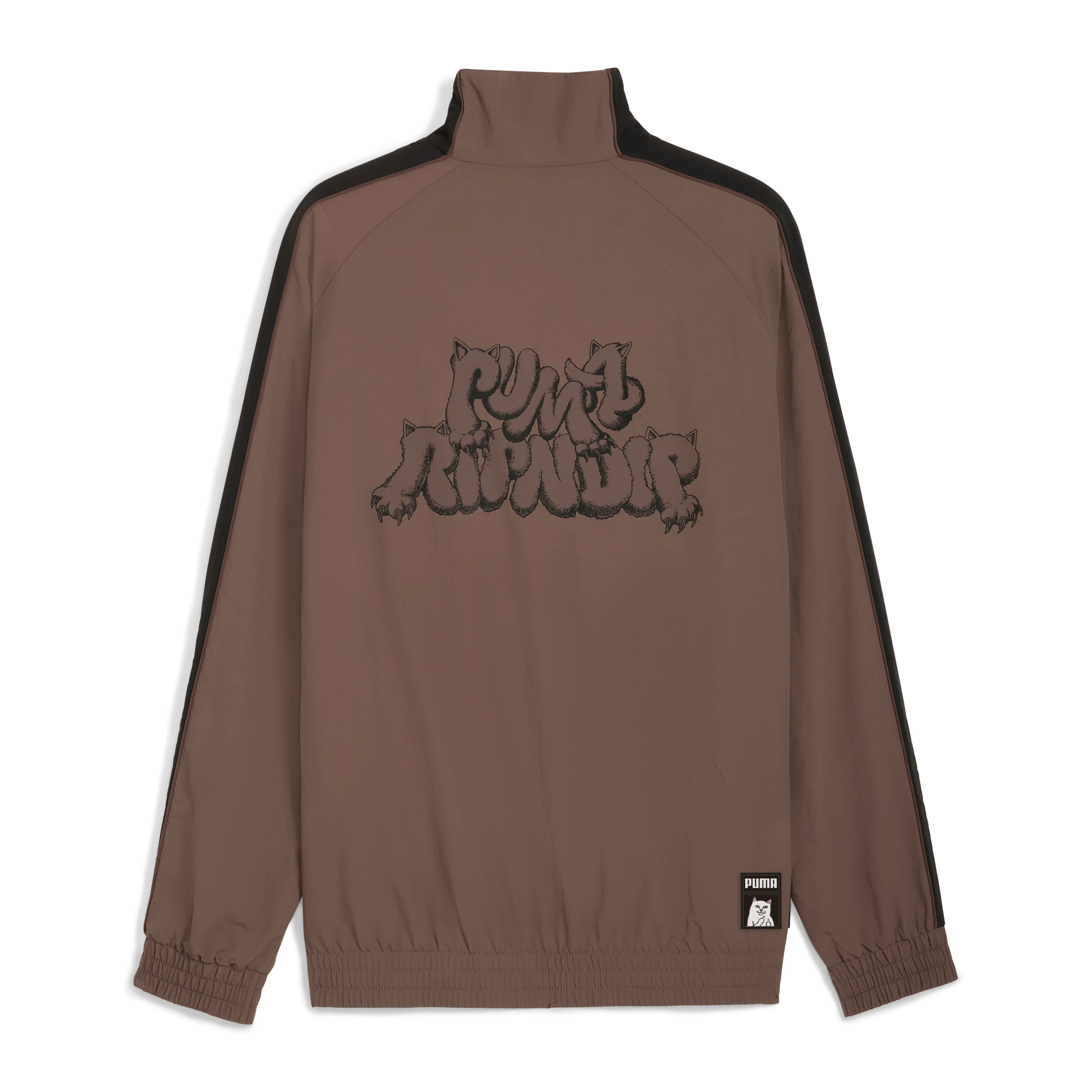 PUMA X RIPNDIP T7 Oversized Track Jacket (Flat Bronze) - Image 7