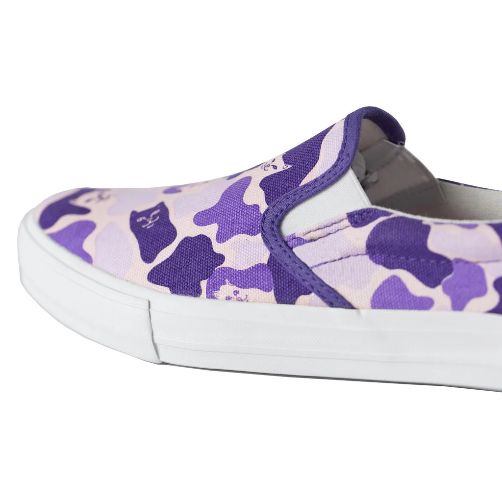 Ripndip Purple Camo Slip Ons - Image 6
