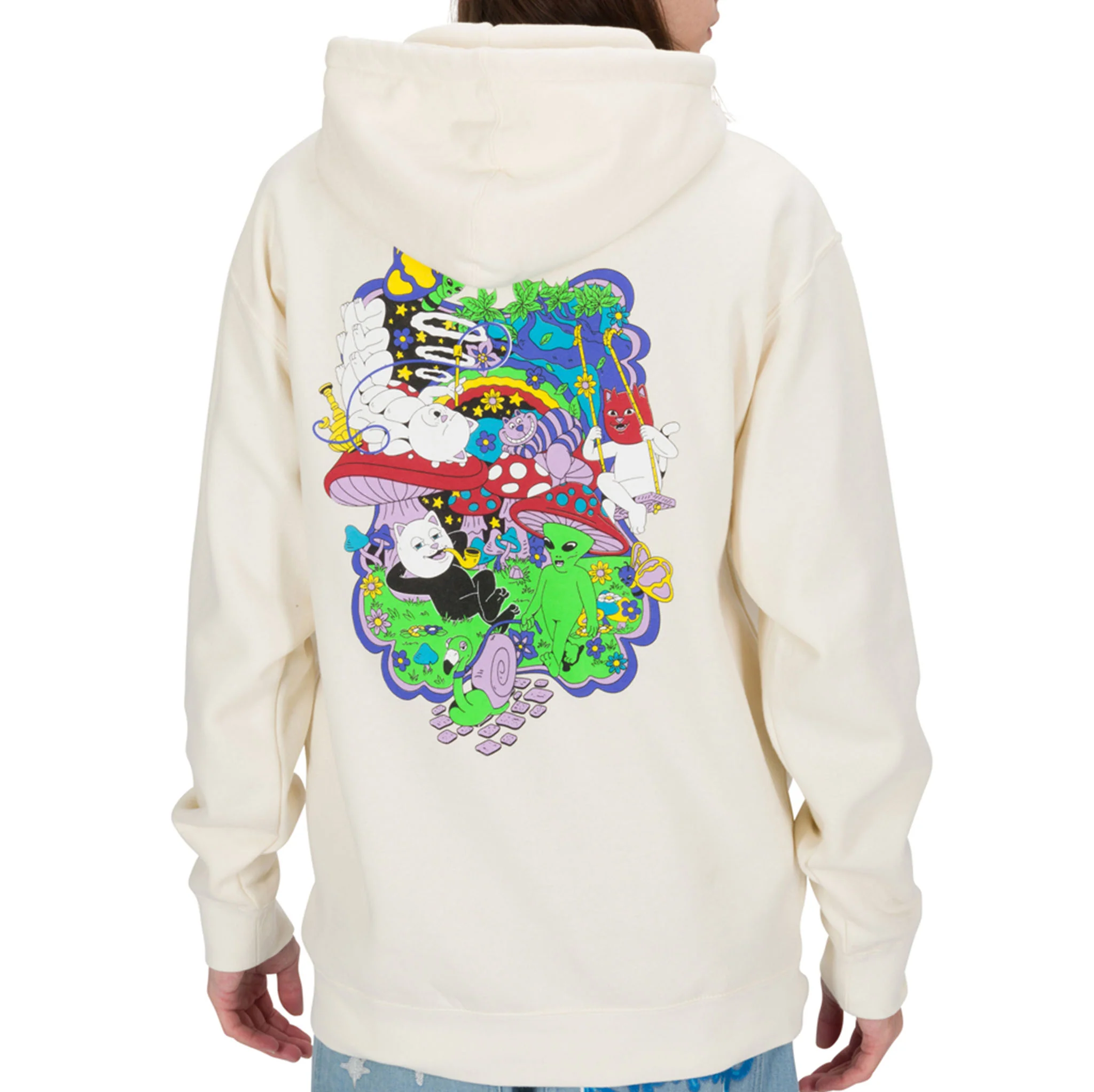 Rabbit Hole Hoodie (Bone) - Image 2