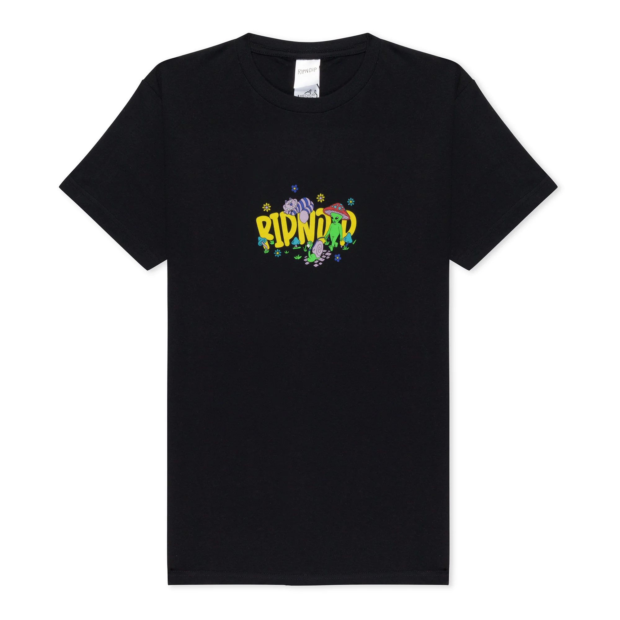 Rabbit Hole Tee (Black) - Image 3