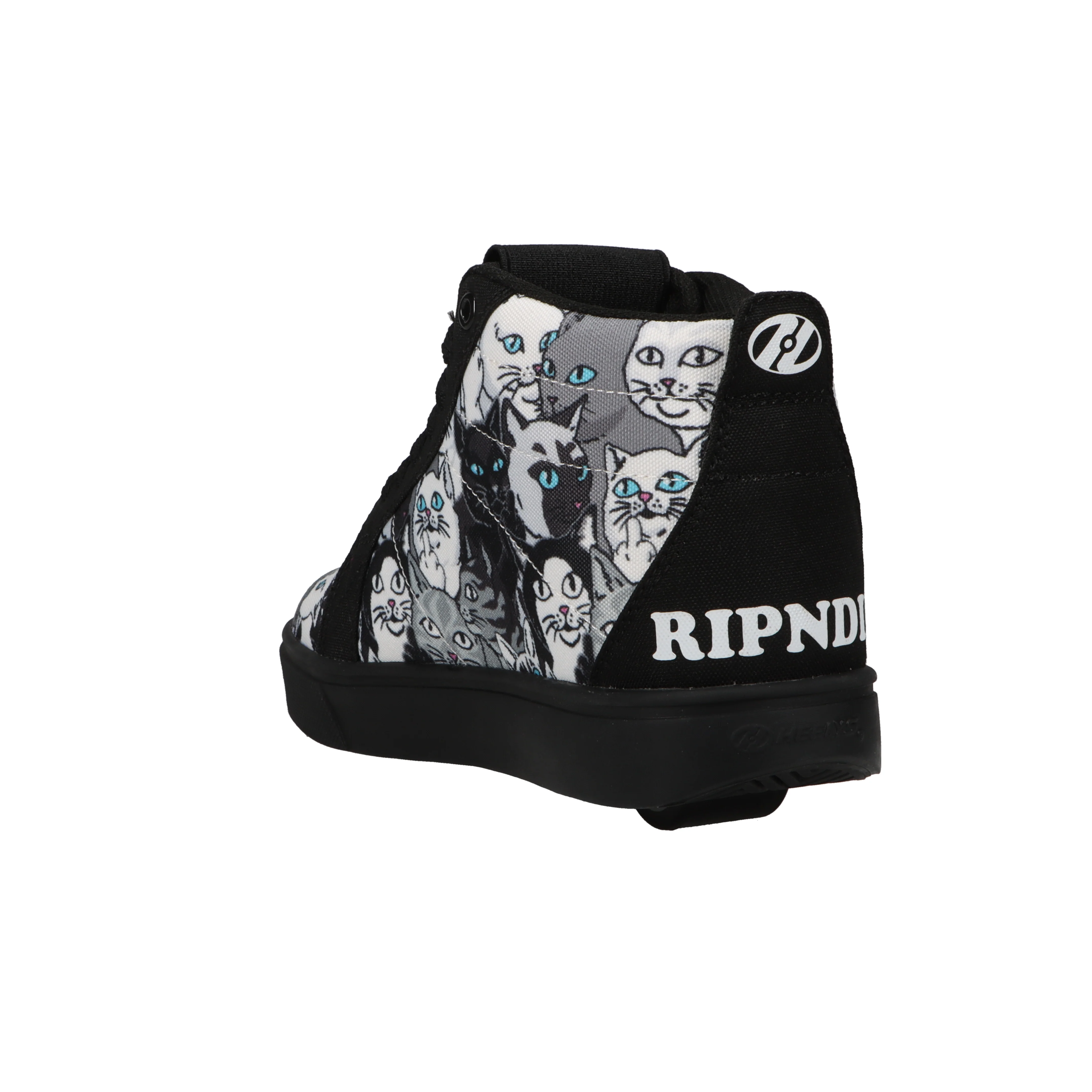 Racer Mid Heelys Shoes (Black/White/Neon Green) - Image 6