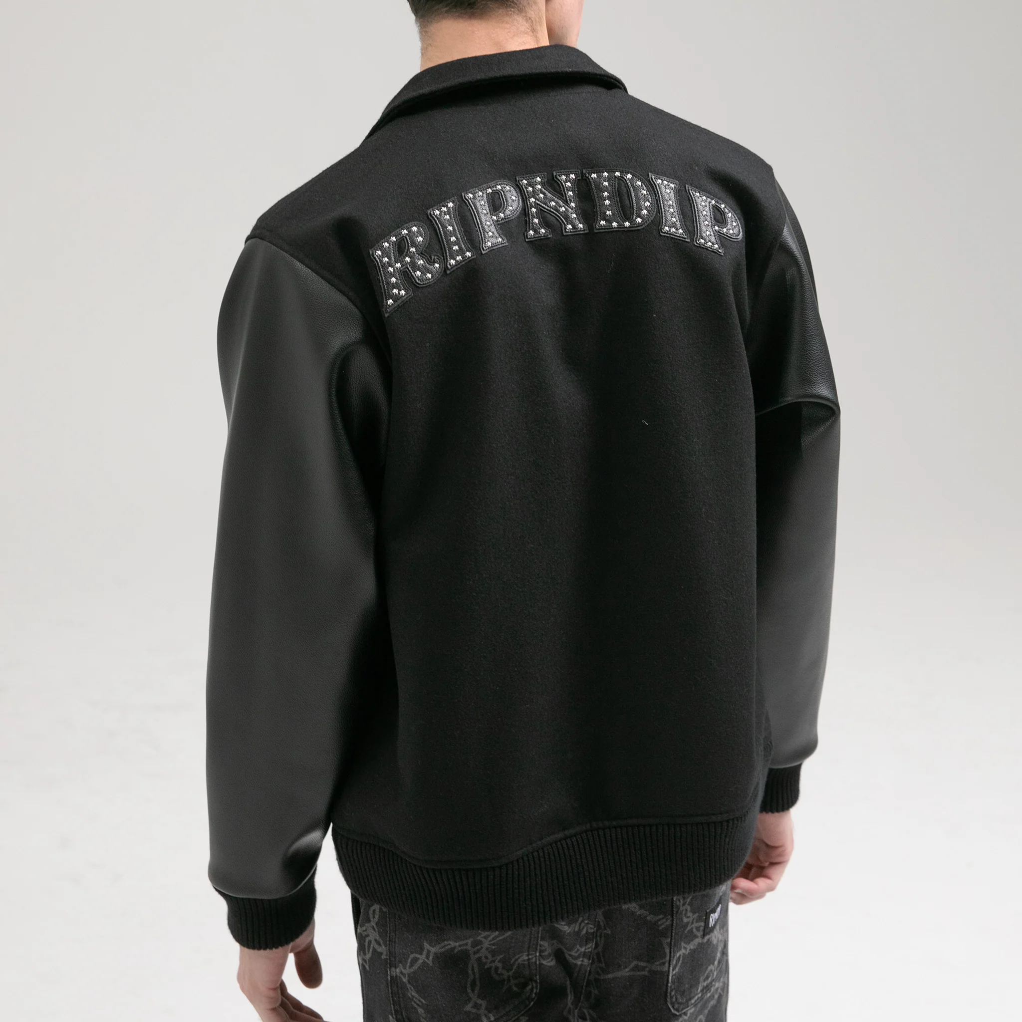 Rari Varsity Jacket (Black) - Image 2