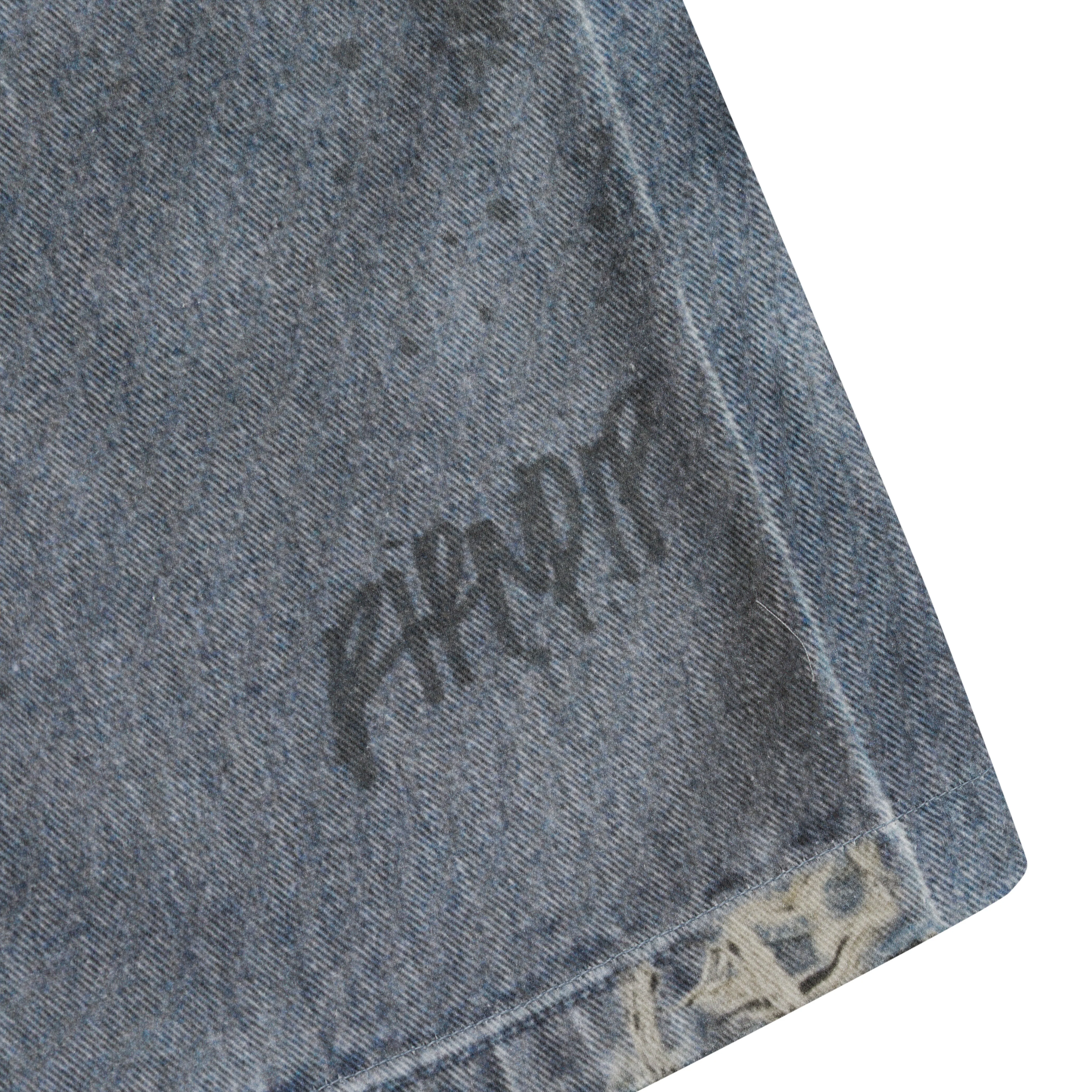 Real Straight Leg Denim Pants (Light Wash) - Image 9