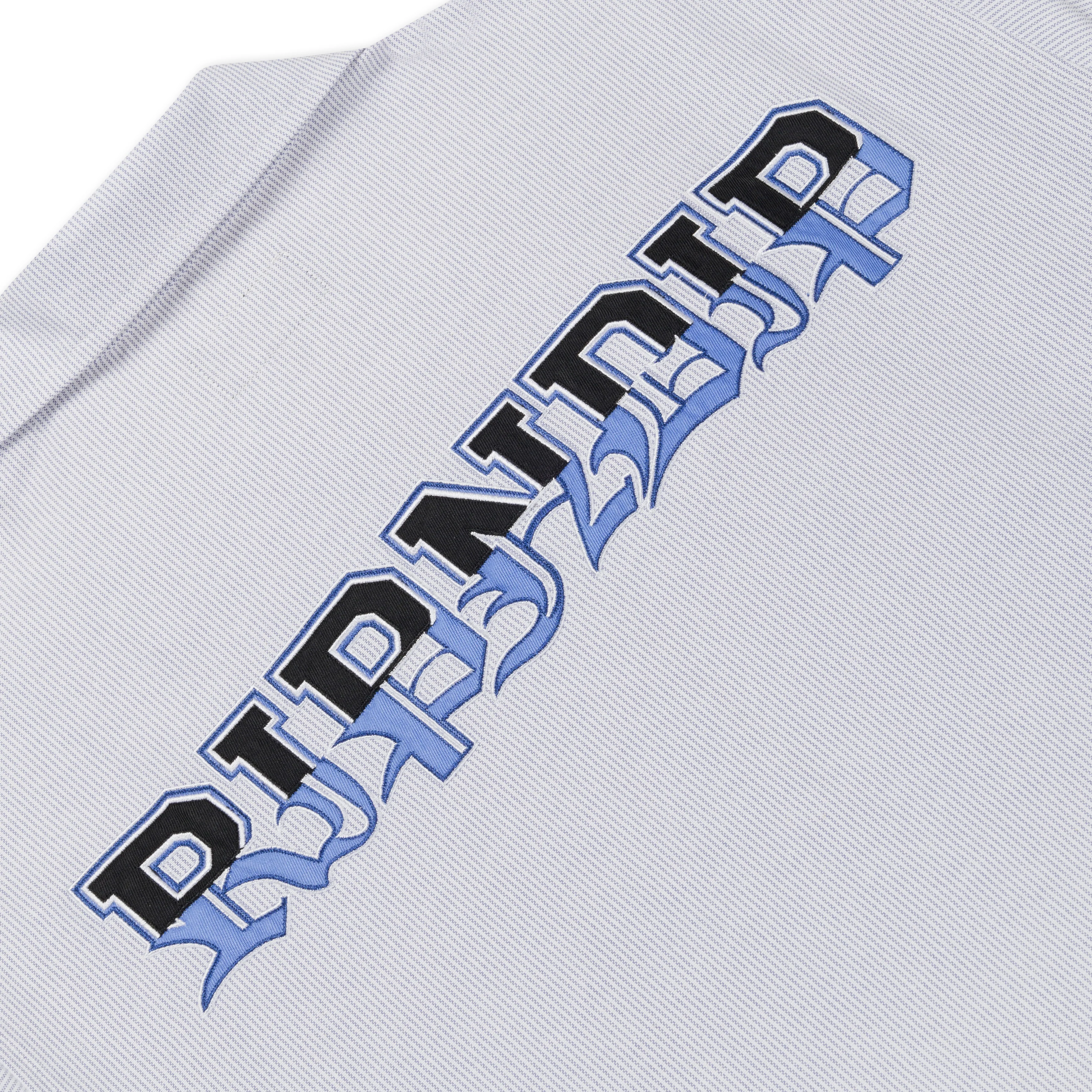 Rich Spirit Quarter Zip Shirt (Light Blue) - Image 8