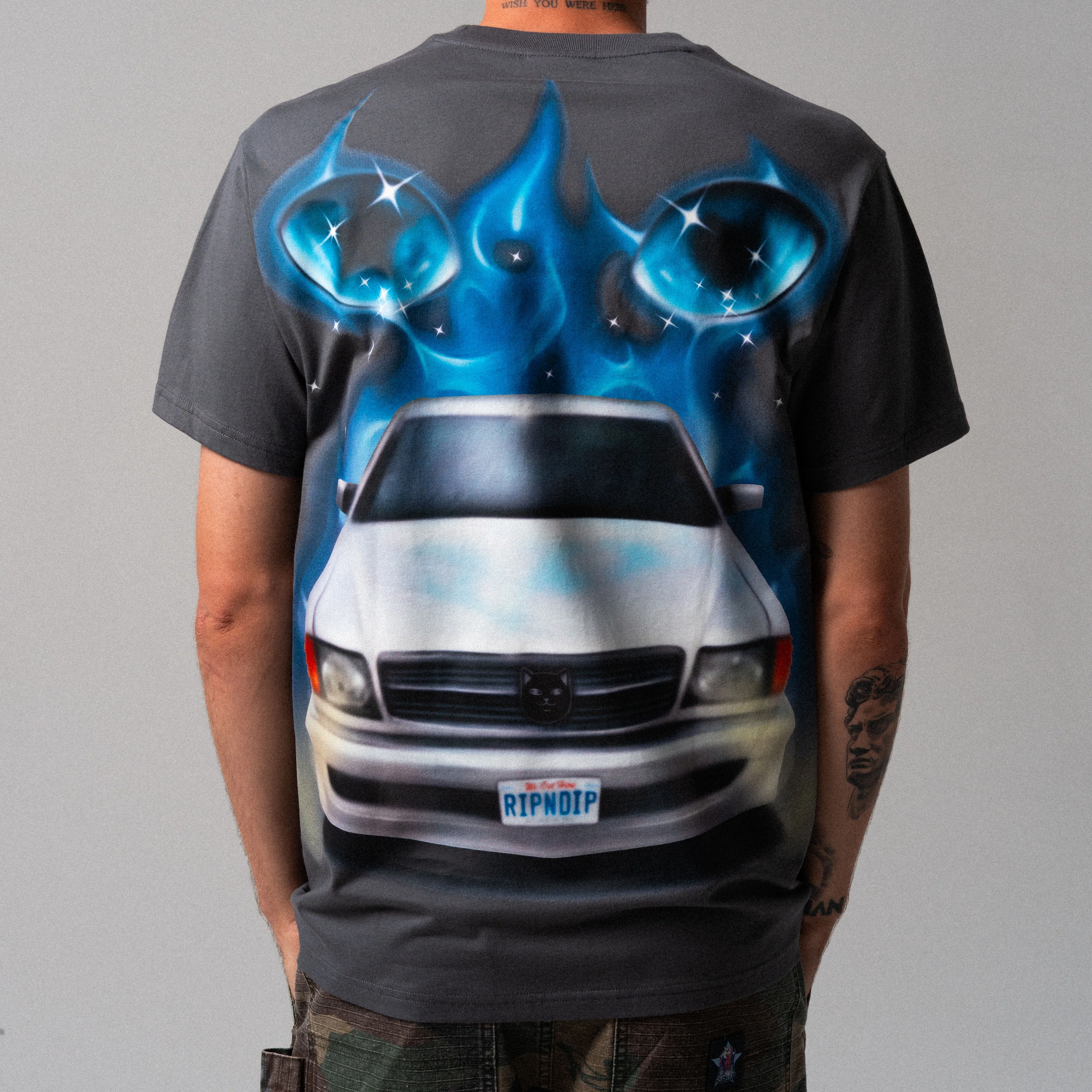 Ride Or Die Tee (Charcoal) - Image 2