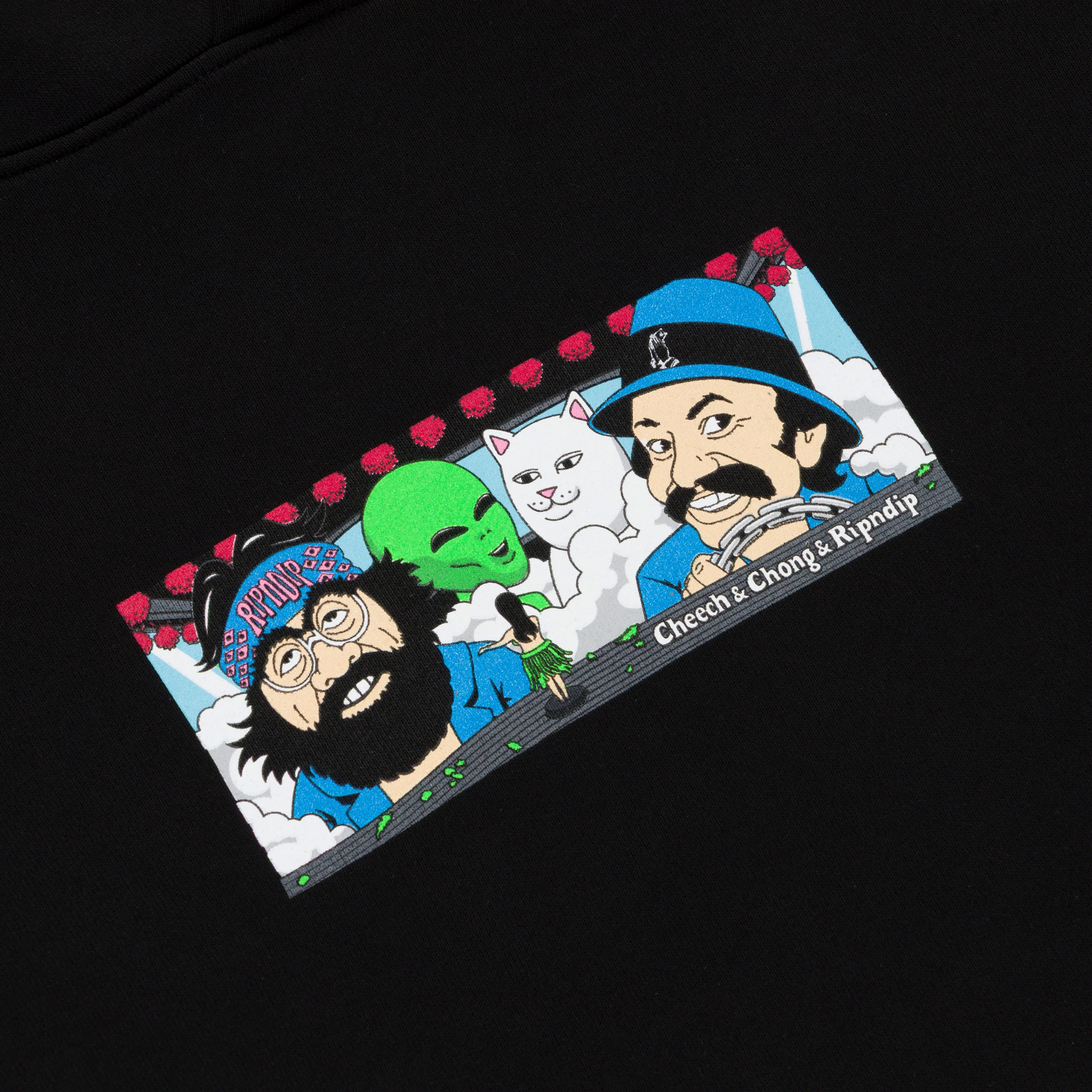 Riders Hoodie (Black) - Image 3