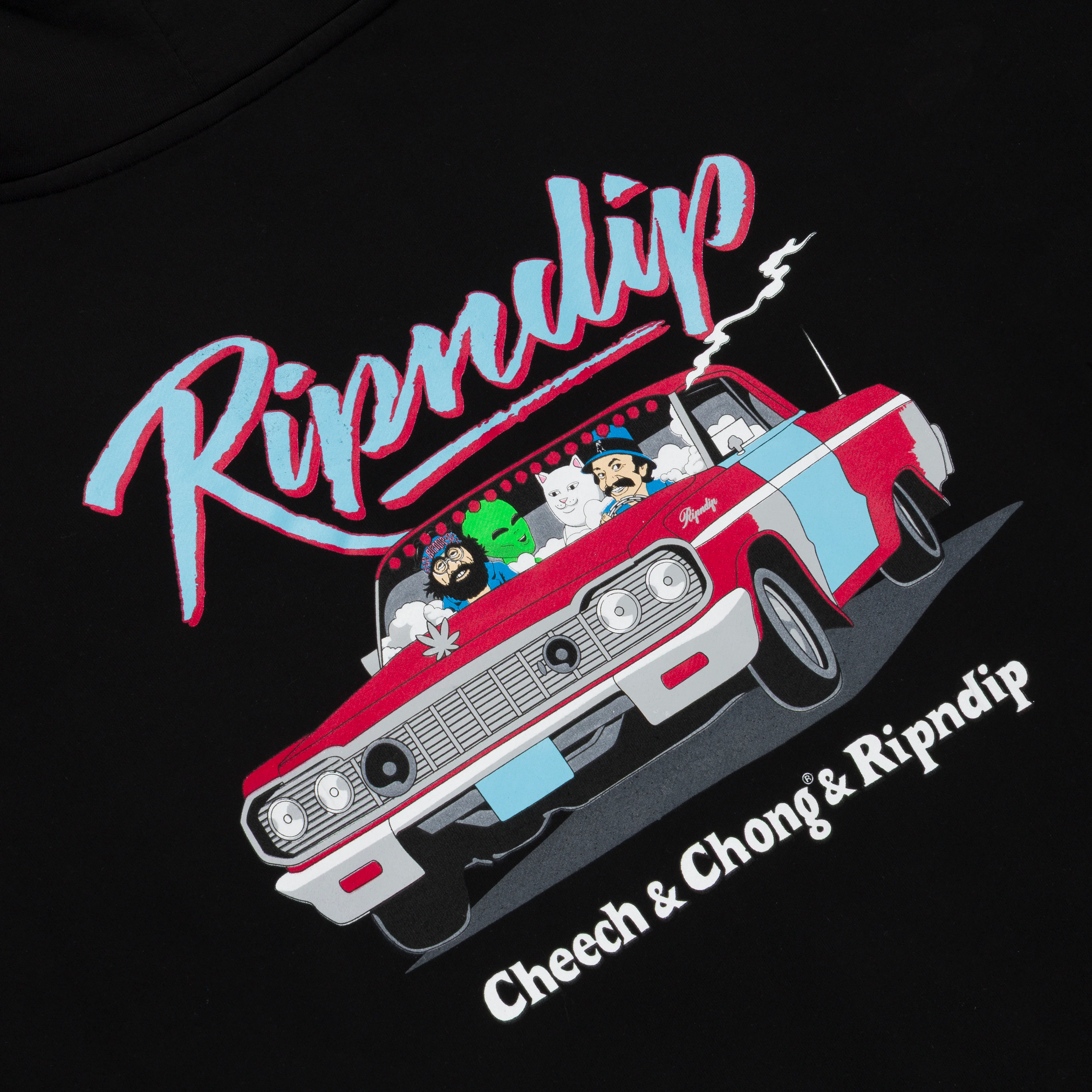 Riders Hoodie (Black) - Image 4