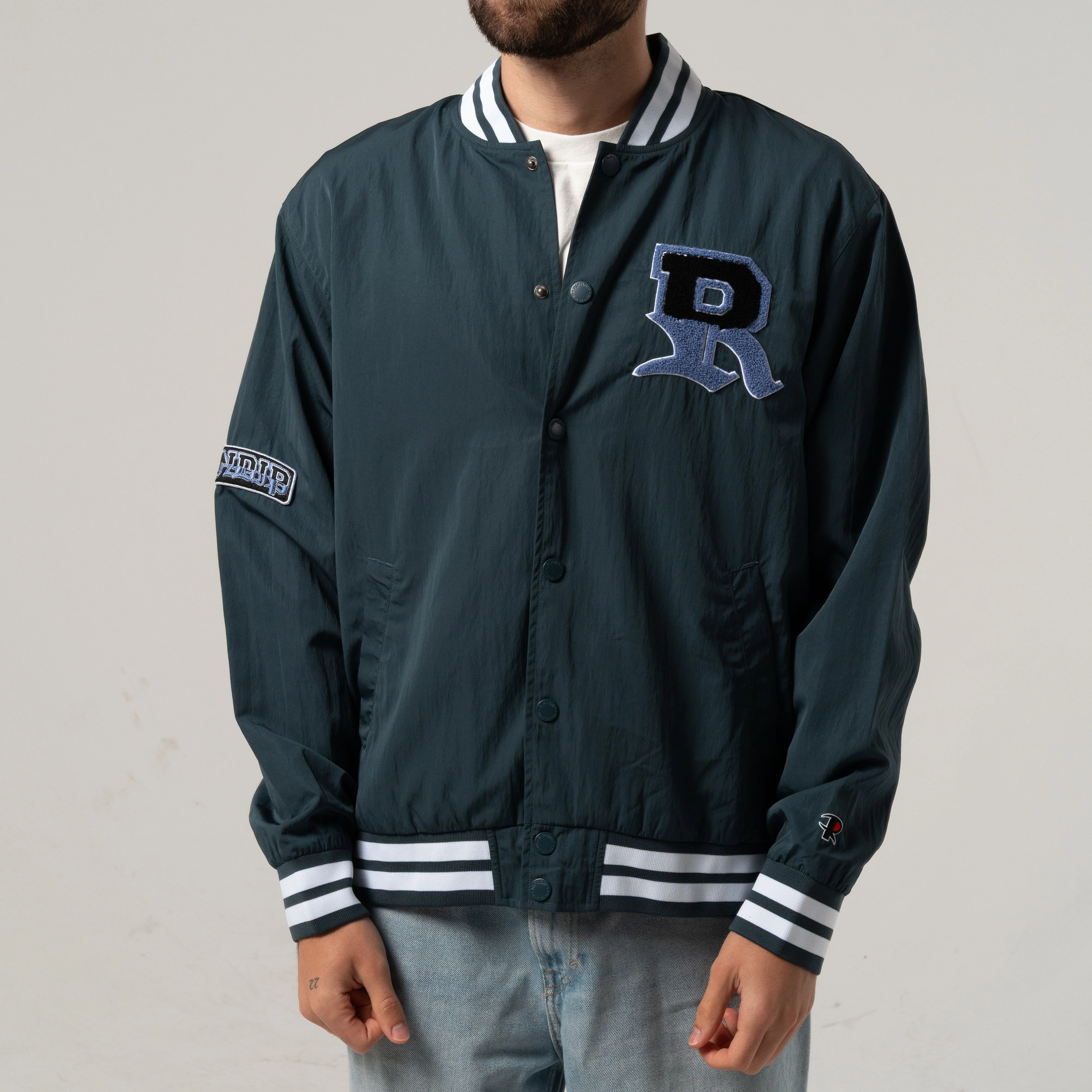 Ripndip Athletics Stadium Jacket (Navy) - Image 3