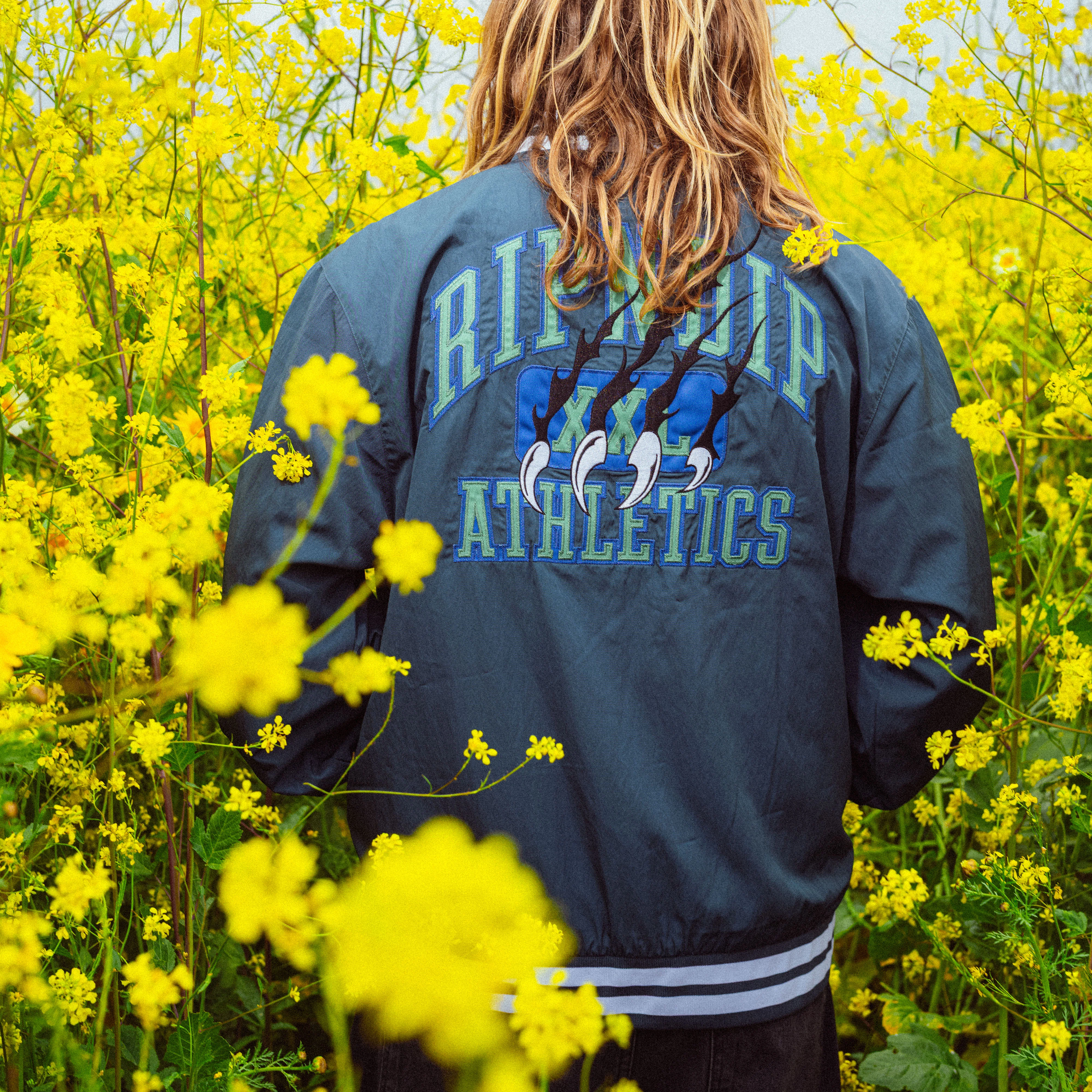 Ripndip Athletics Stadium Jacket (Navy) - Image 7
