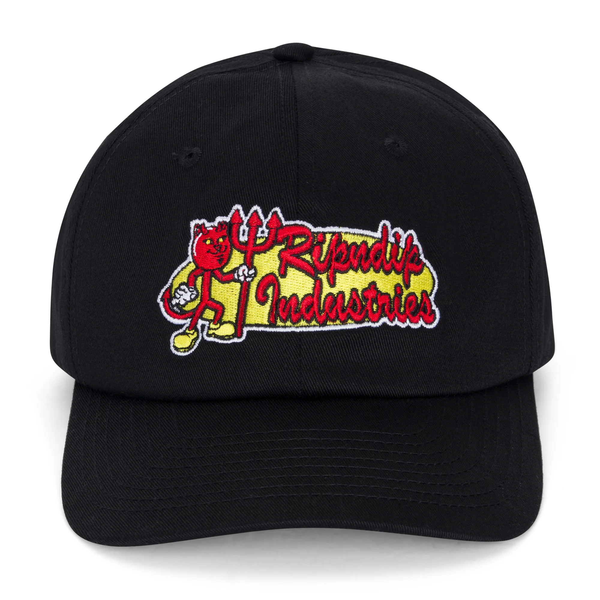Ripndip Industries 6 Panel Hat (Black) - Image 4