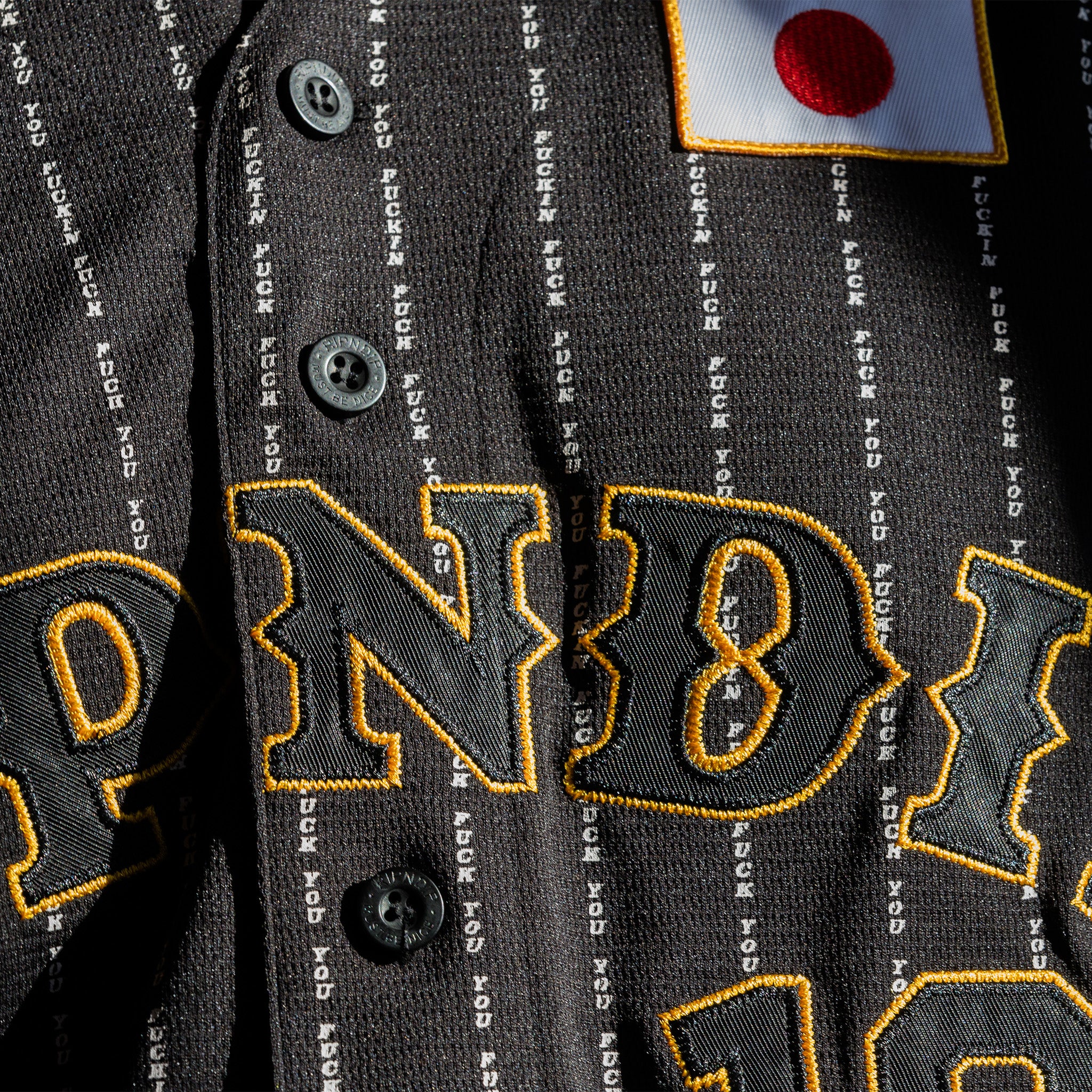 Ripndip JPN Baseball Jersey (Black) - Image 5