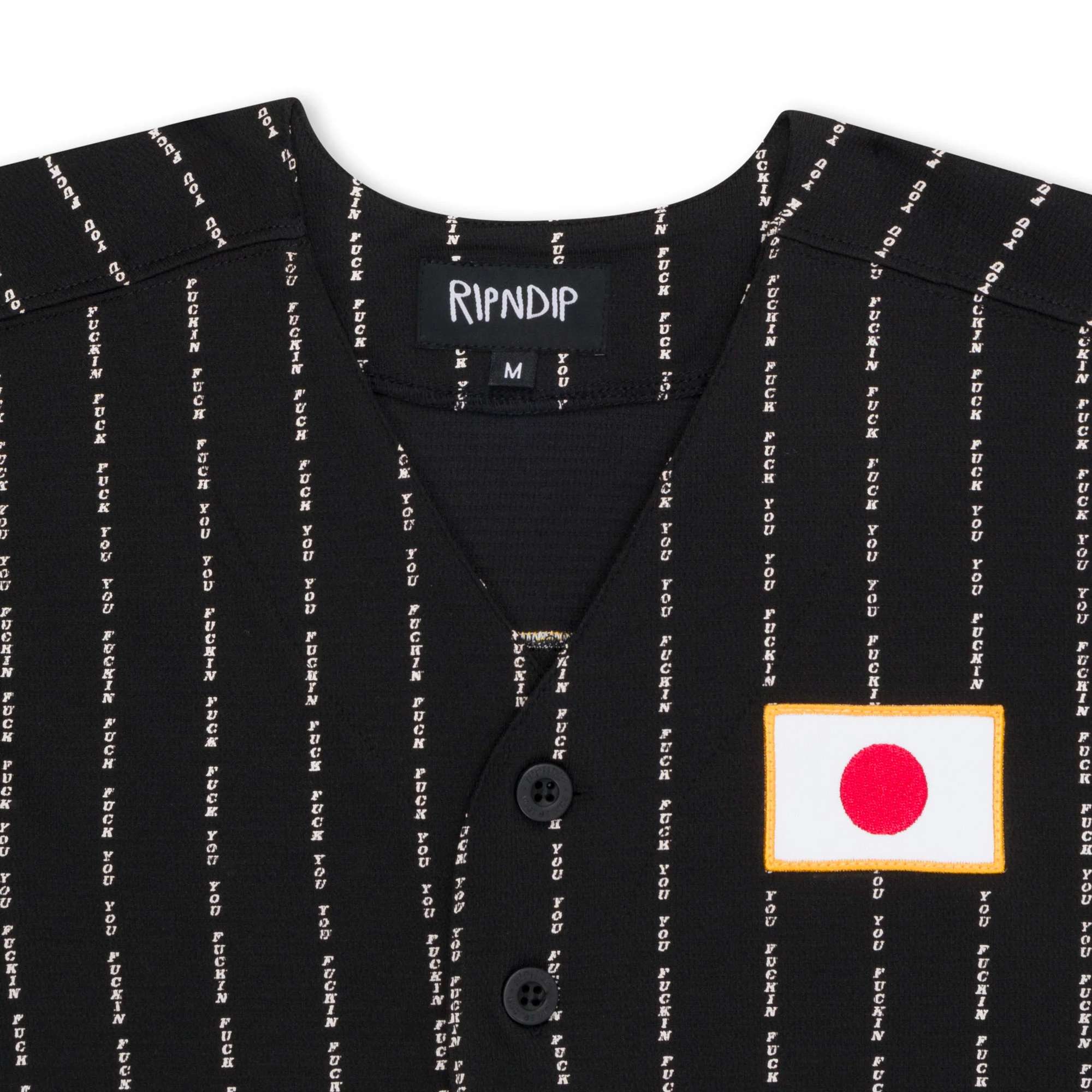 Ripndip JPN Baseball Jersey (Black) - Image 6