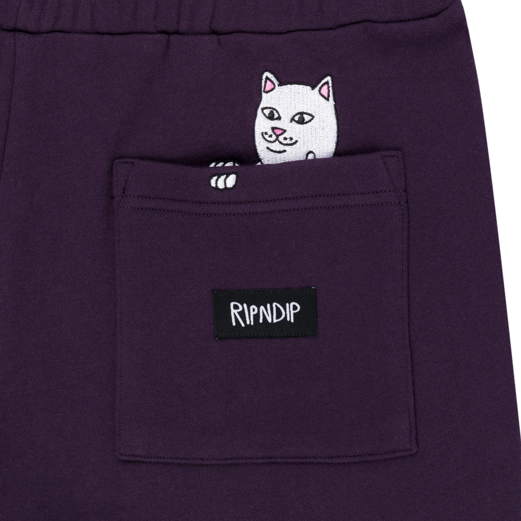Ripndip OG Sweatshorts (Dark Purple) - Image 4
