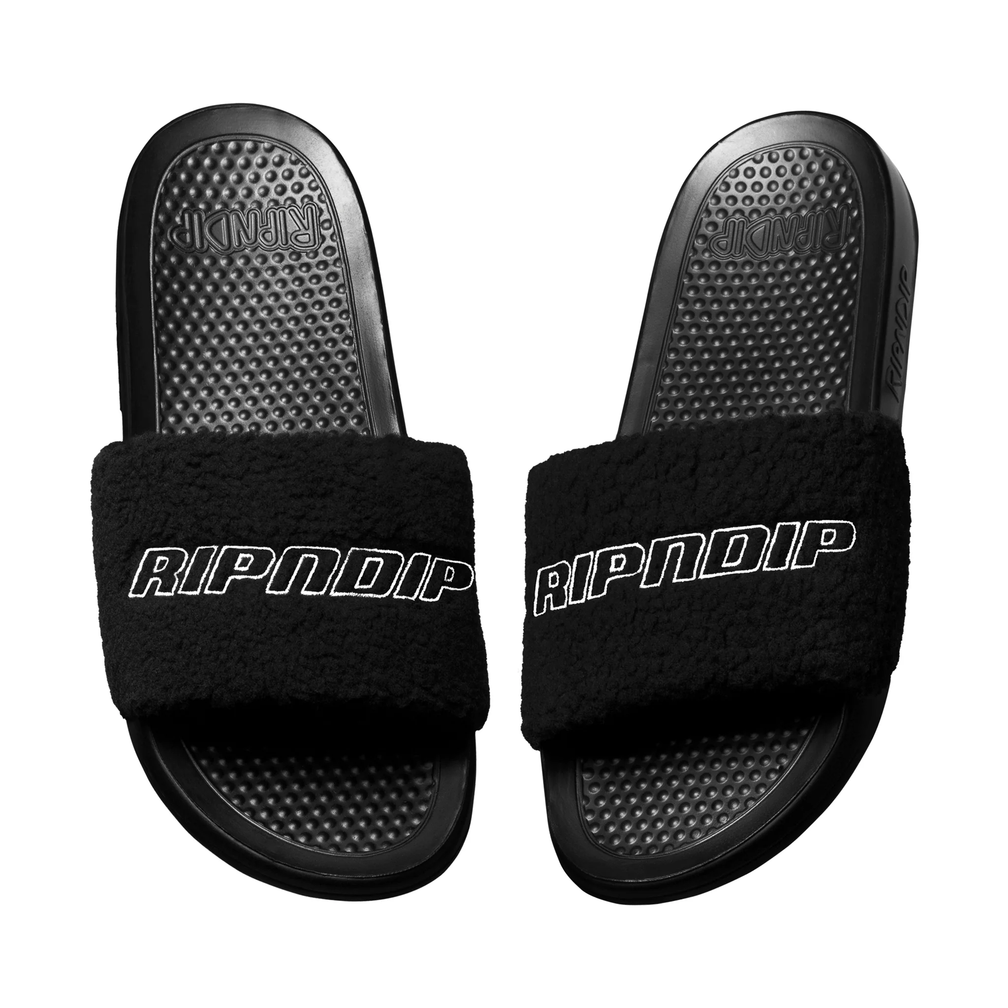 Ripndip Sherpa Slides (Black)