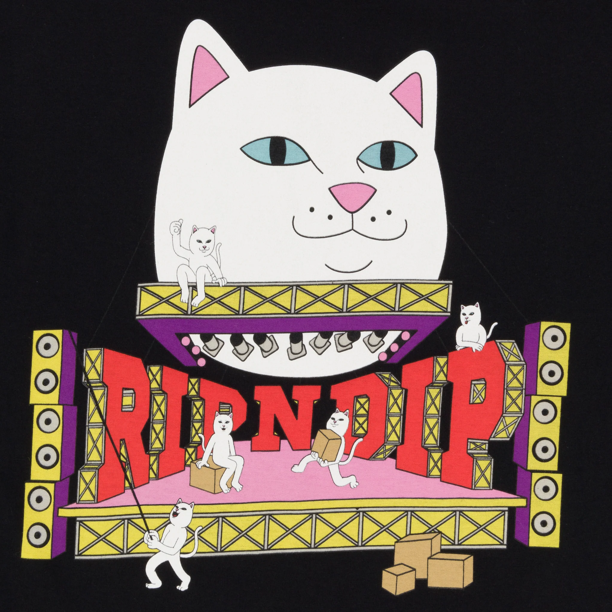 Ripndip Stage Tee (Black) - Image 3