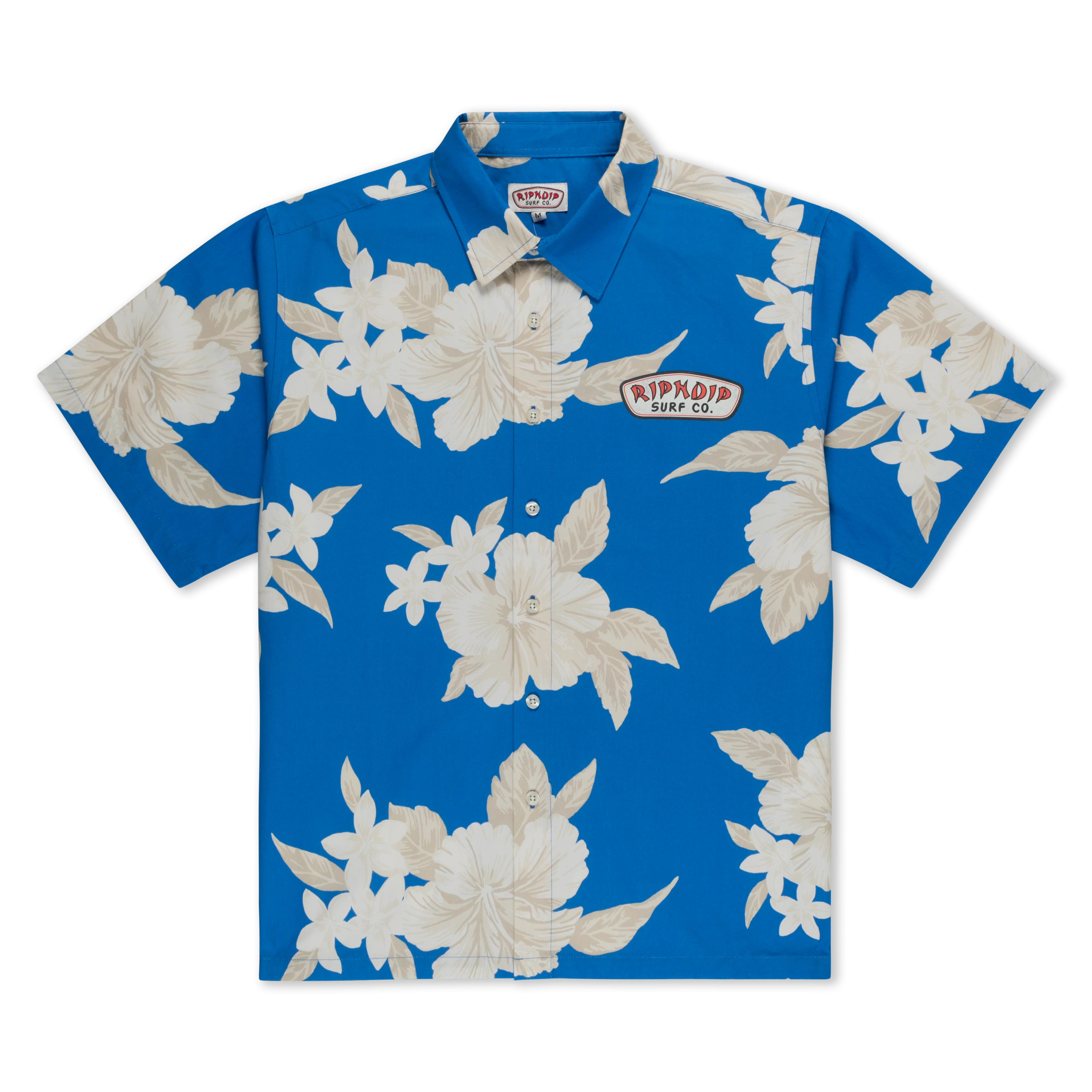 RIPNDIP Surf Co Button Up (Blue / Cream)
